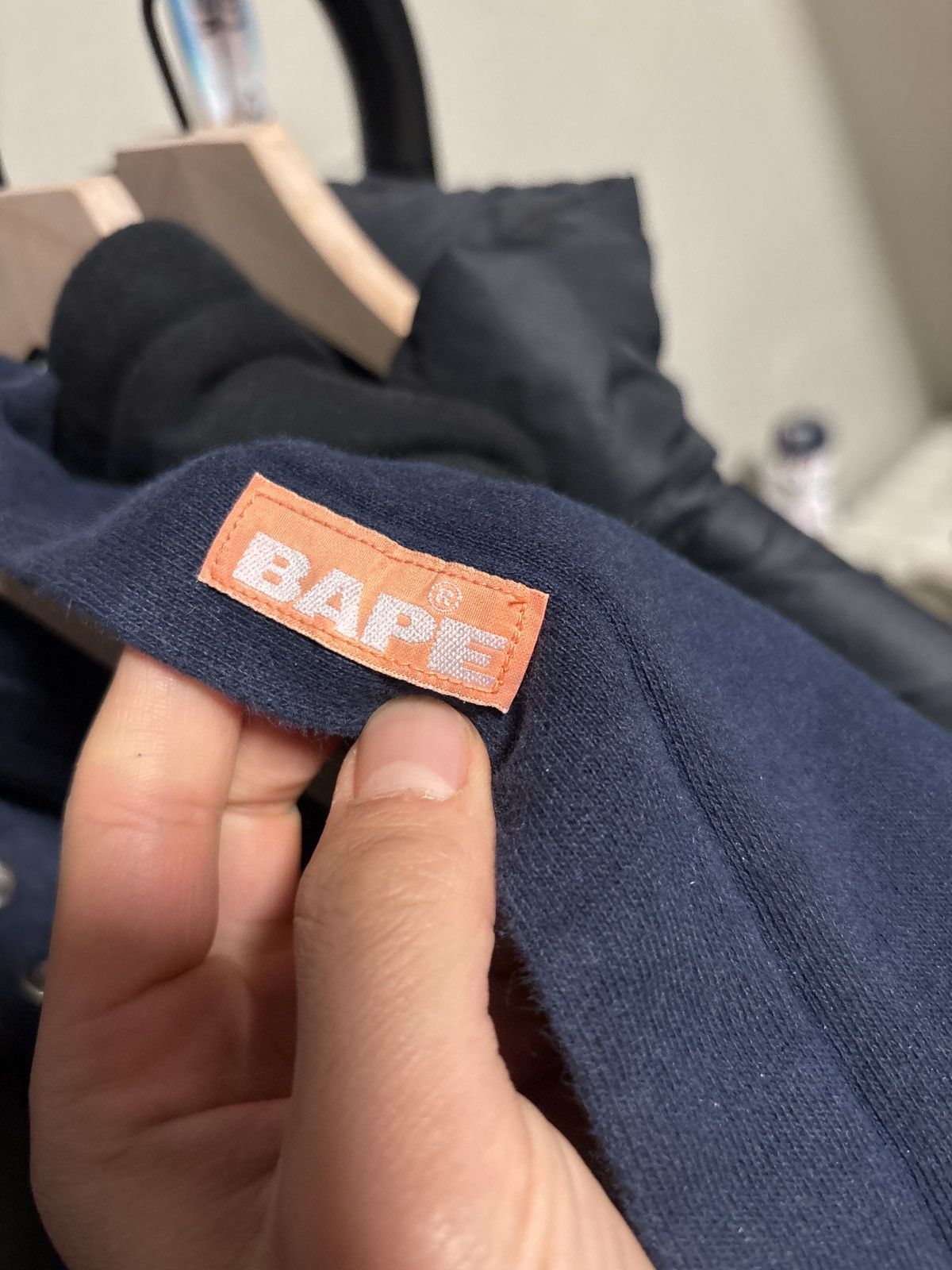 Bape Vintage Bape Snap-Close Hoodie Size US XL / EU 56 / 4 - 7 Thumbnail