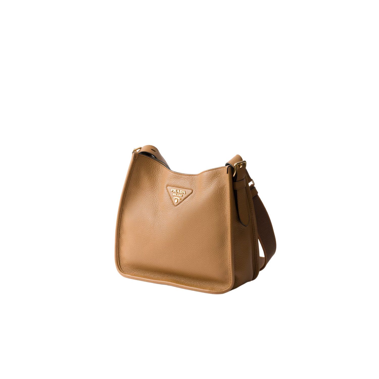 Prada PRADA Medium $3300 Caramel Leather Shoulder Bag New & Authen Size ONE SIZE - 2 Thumbnail