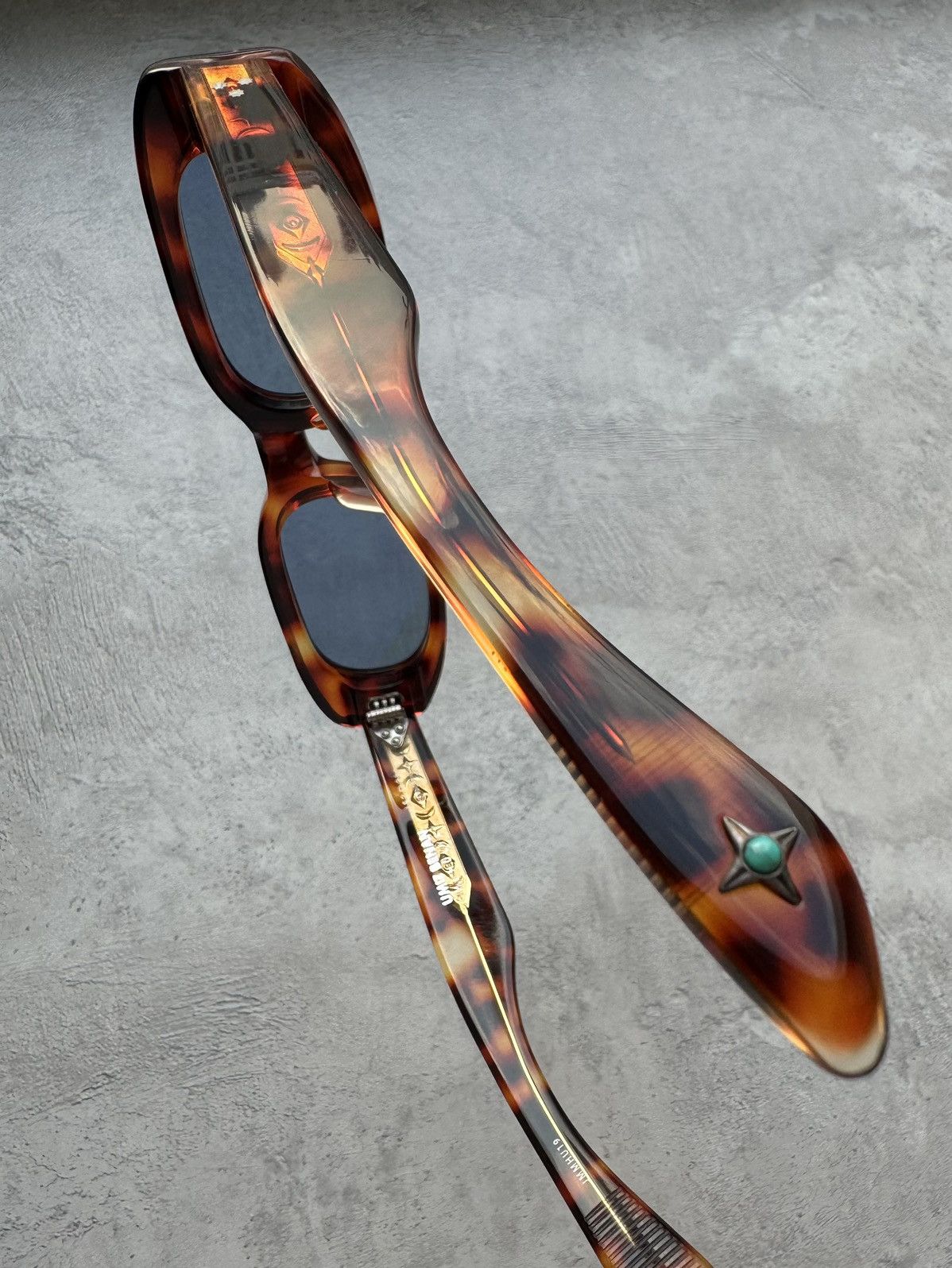 Jacques Marie Mage × Umit Benan Jacques Marie Mage x Umit Benan HULYA Sunglasses Size ONE SIZE - 6 Thumbnail