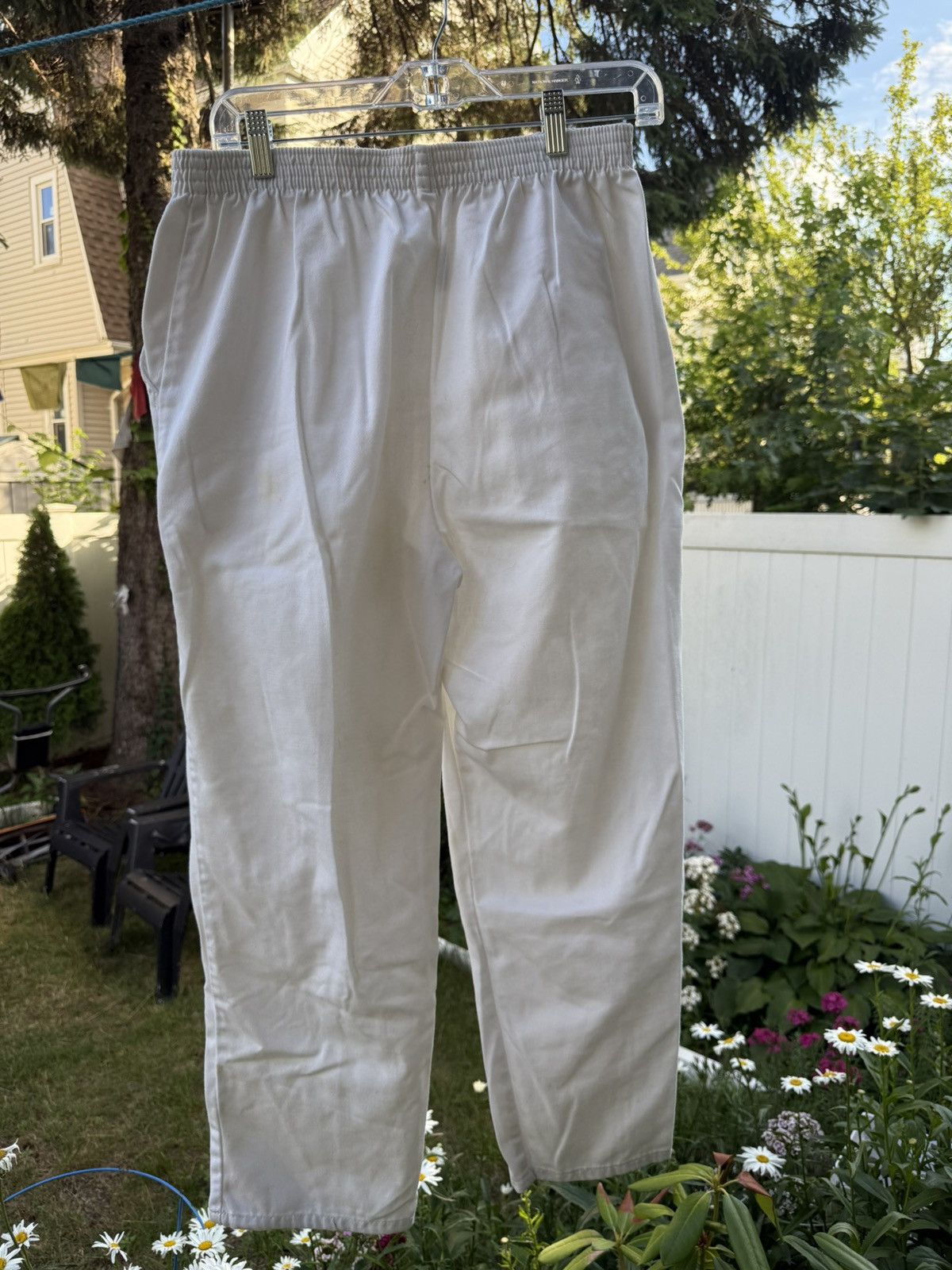 Vintage Vintage White Casual Pants Size US 28 / EU 44 - 2 Thumbnail