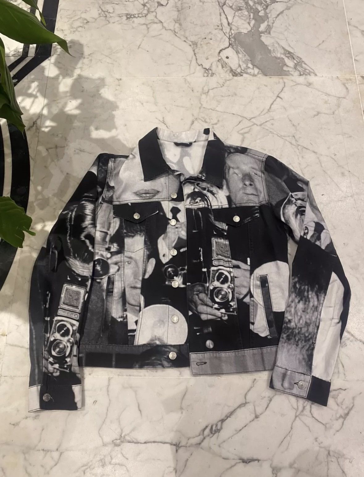 Dries Van Noten Dries van notes 2016ss Marilyn monroe denim jacket Size US M / EU 48-50 / 2 - 1 Thumbnail