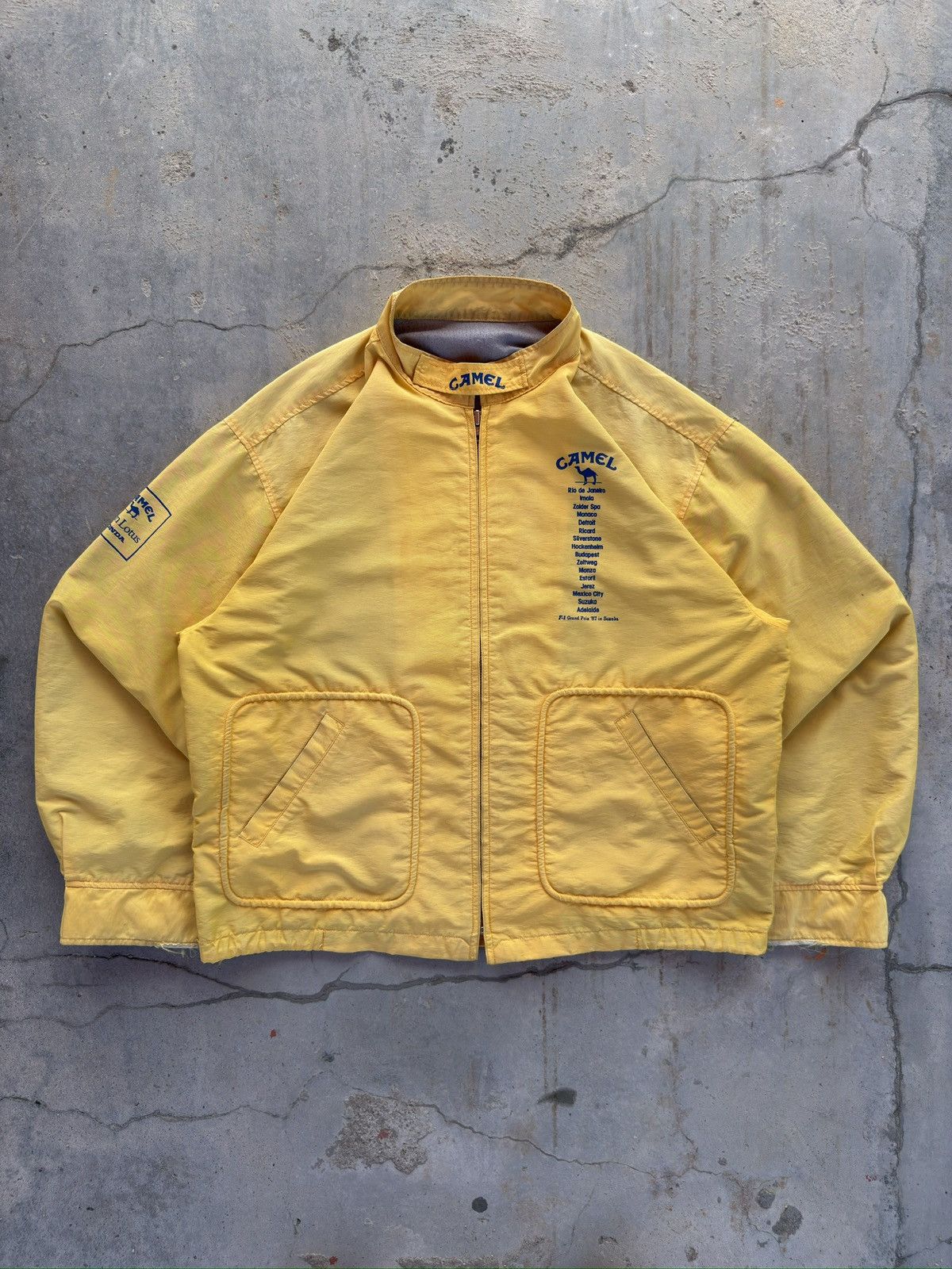 Camel × Vintage Vintage 1987 Camel Grand Prix F1 Jacket Size US XL / EU 56 / 4 - 1 Thumbnail