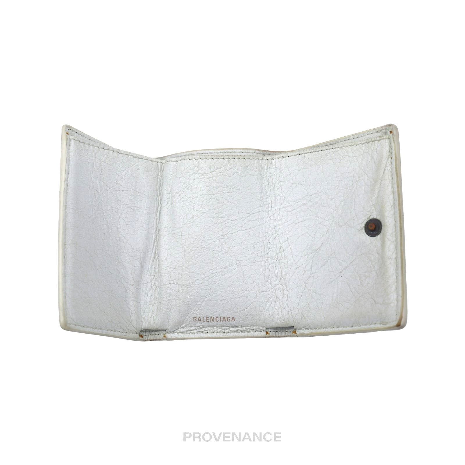 Balenciaga 🔴 Balenciaga Papier Trifold Wallet - Graffiti France Size ONE SIZE - 6 Thumbnail