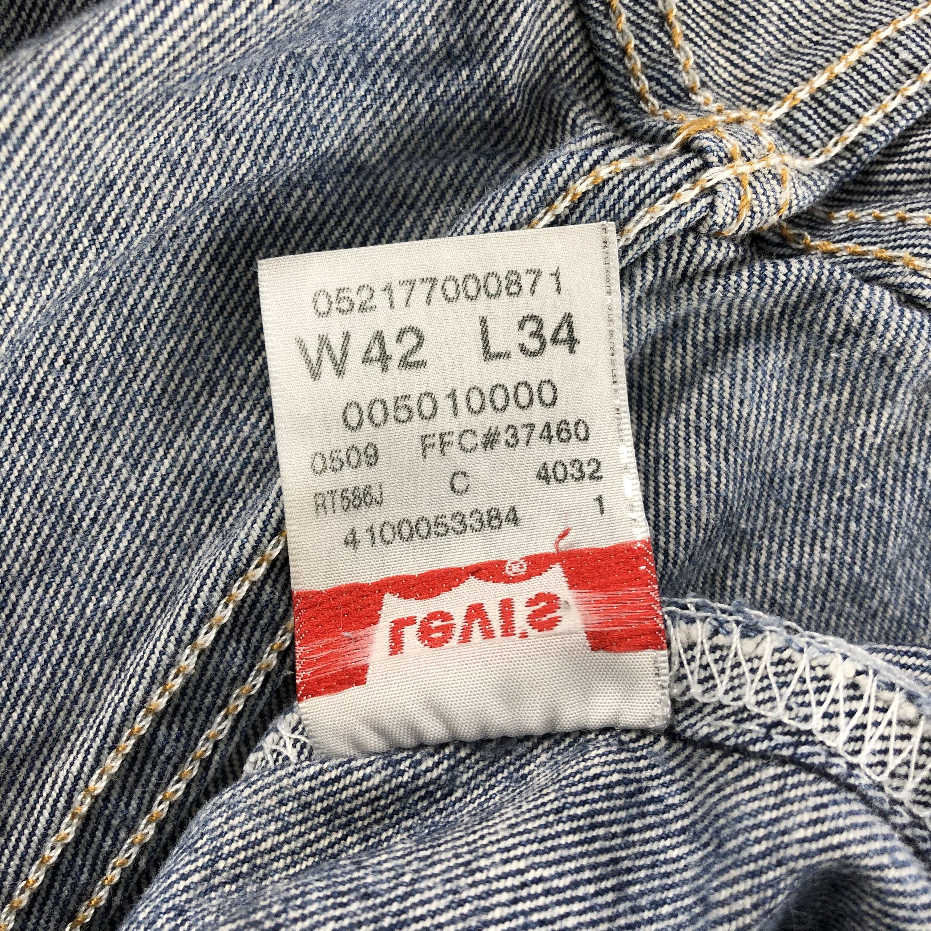 Levi's × Vintage Vintage Blue Wash Levis 501 Jeans-JM3025 Size US 40 / EU 56 - 18 Thumbnail