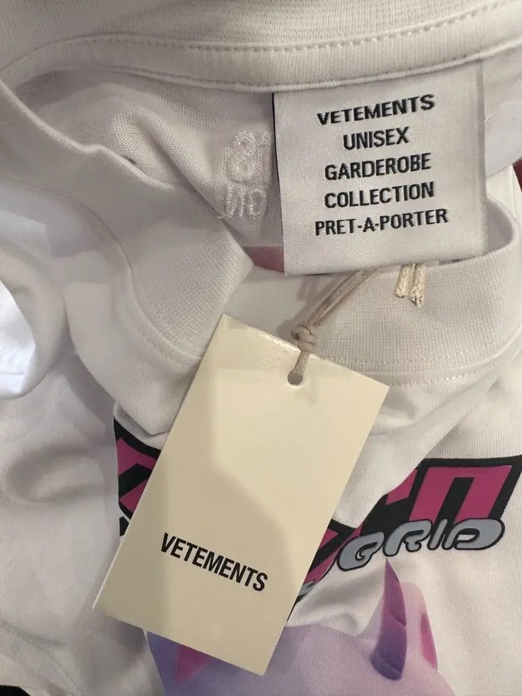 Vetements Vetements Unicorn Cat Print Tee Size US M / EU 48-50 / 2 - 5 Thumbnail