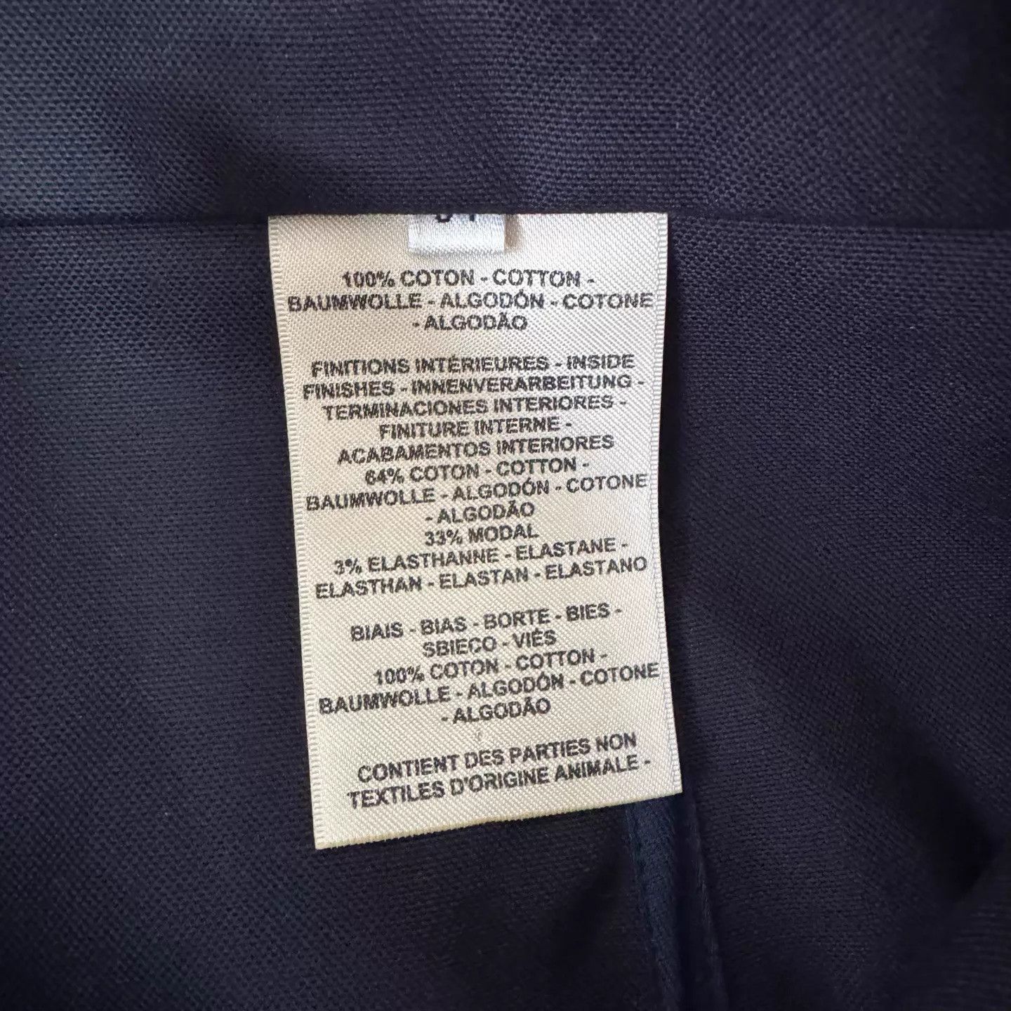 Hermes Hermes Women's Navy Blue Chain Skirt EU34 NWT Size 25" / US 0 / IT 36 - 6 Thumbnail