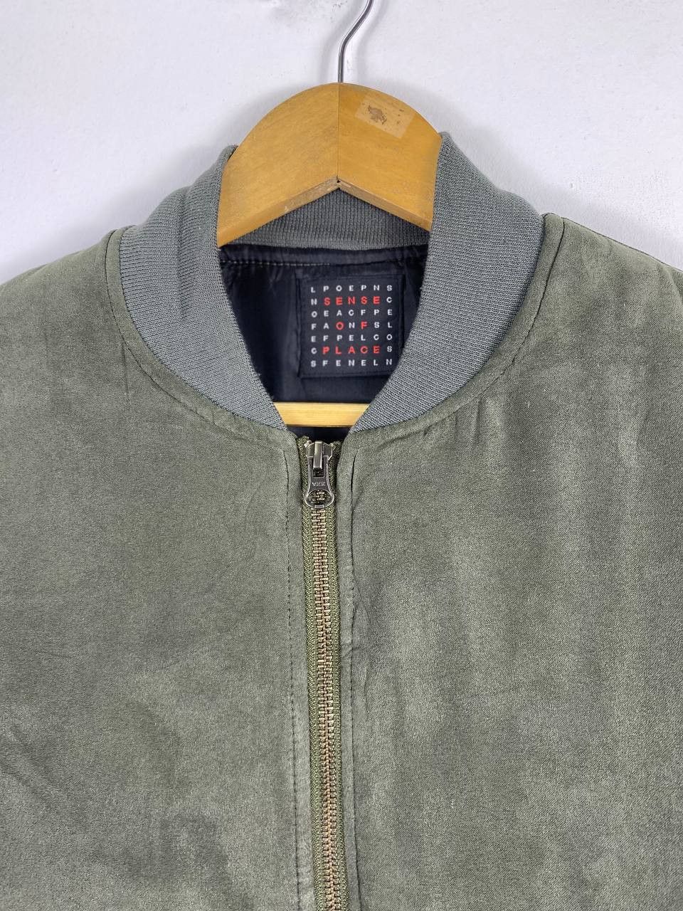 Japanese Brand sense of place velvet bomber jacket nice design Size US M / EU 48-50 / 2 - 2 Thumbnail