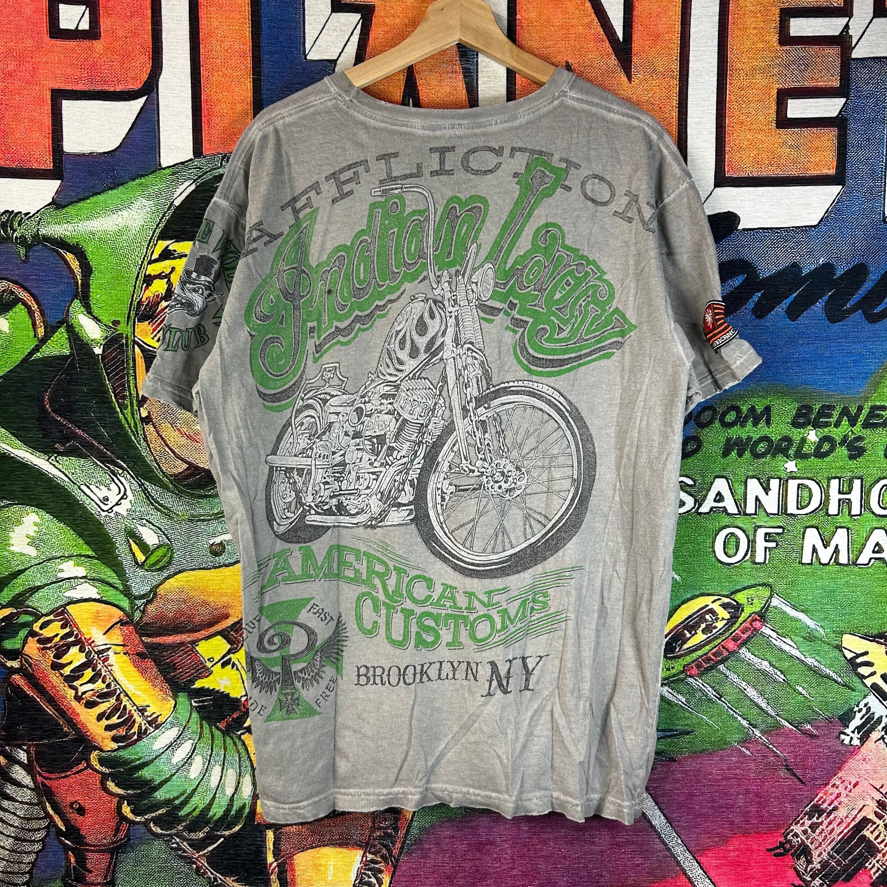Affliction Y2K Affliction Iron Cross Tee Size XL Size US XL / EU 56 / 4 - 2 Thumbnail
