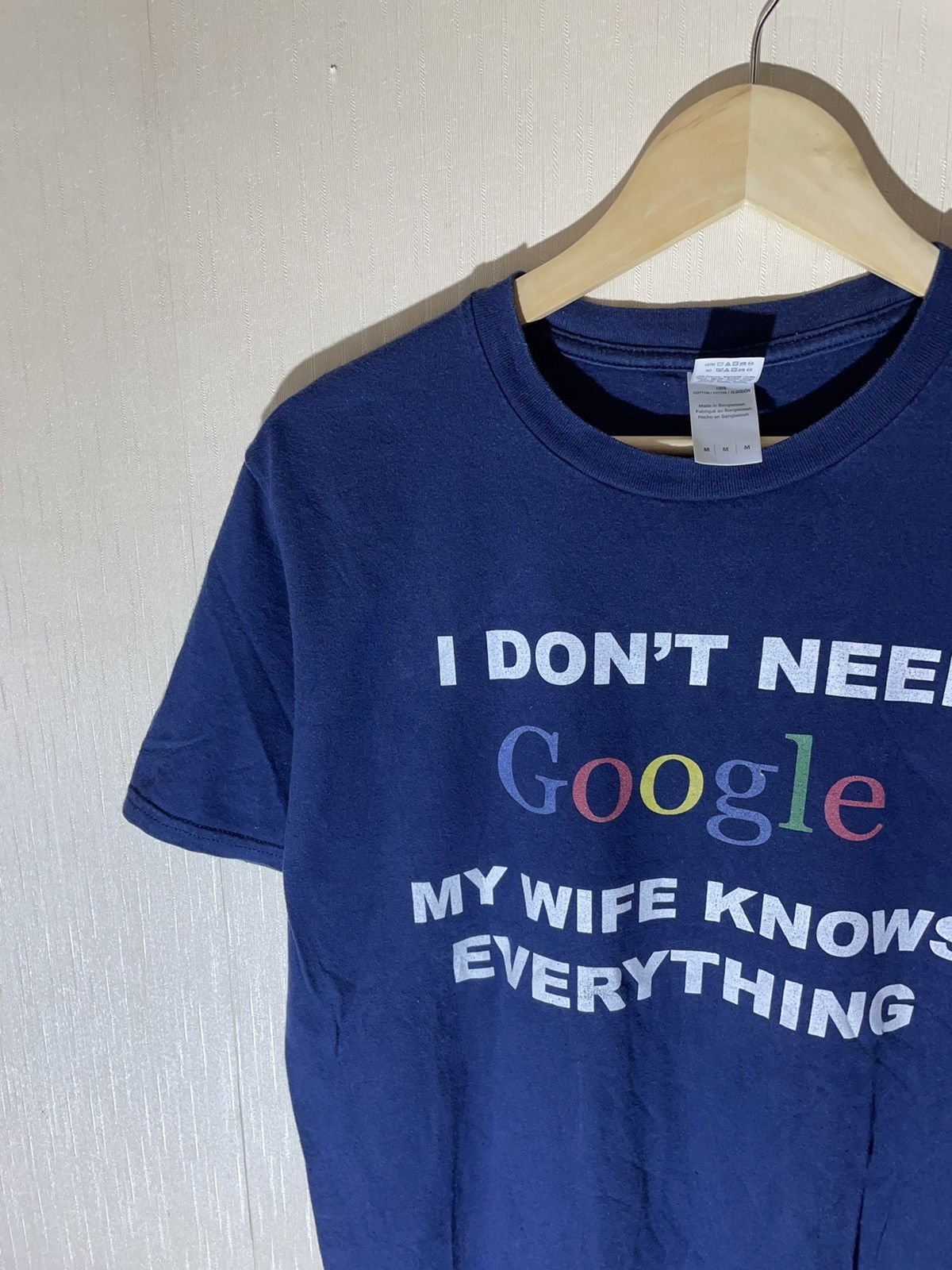 Vintage Google vintage Humor crazy T shirt Size US M / EU 48-50 / 2 - 3 Thumbnail