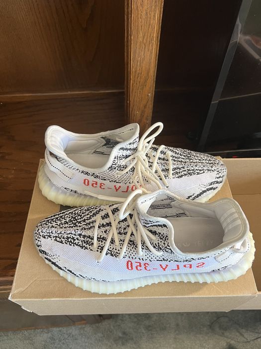 Yeezy store zebra grailed