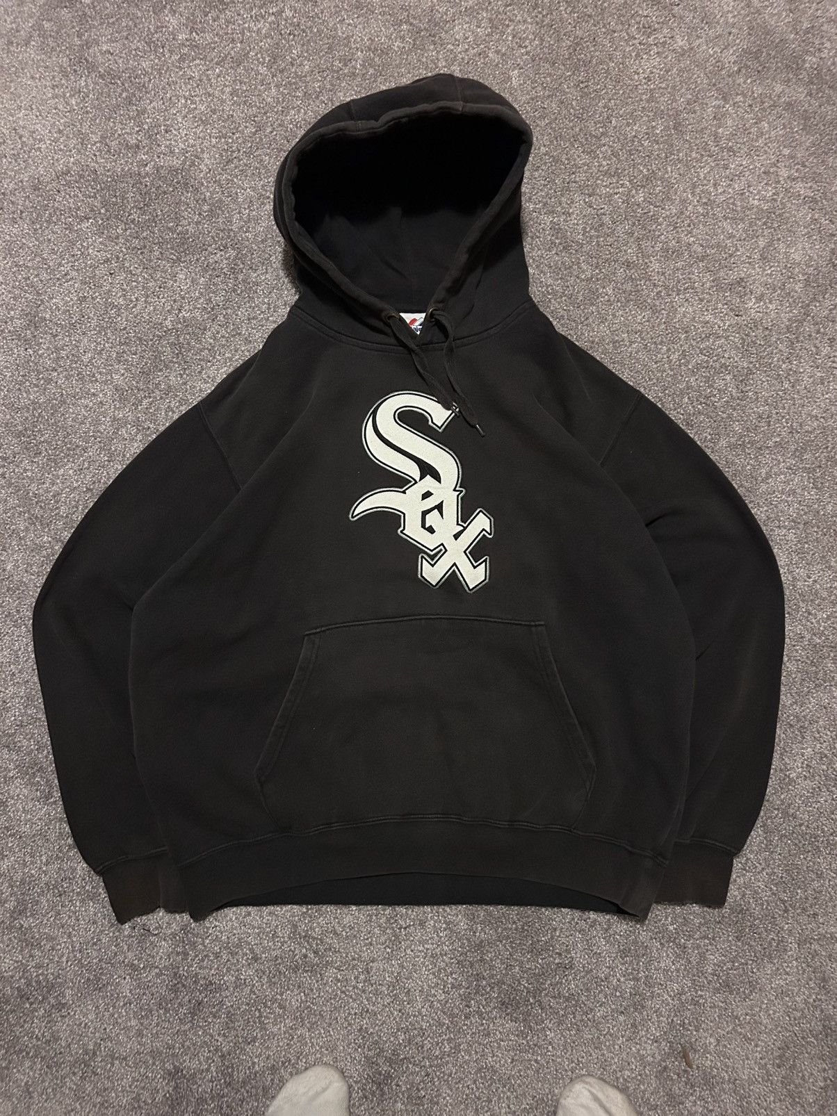 Majestic × Vintage Vintage Chicago Whitesox hoodie size large Size US L / EU 52-54 / 3 - 2 Thumbnail
