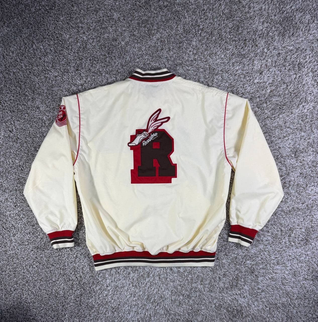 Rocawear Vintage Rocawear Varsity Bomber Jacket Y2K Hip Hop Big Patch Size US XL / EU 56 / 4 - 15 Thumbnail
