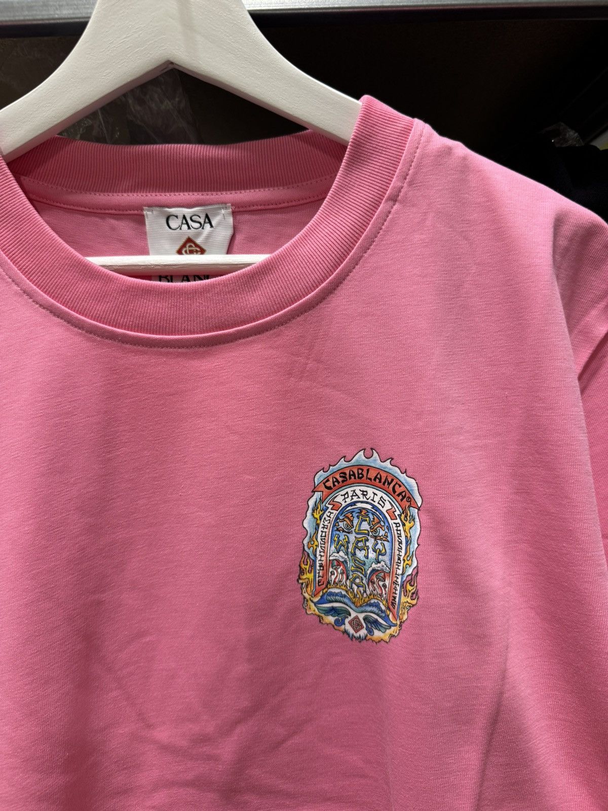 Casablanca Casablanca Casaway Skate Pink T-Shirt NEW Size US XXL / EU 58 / 5 - 3 Thumbnail