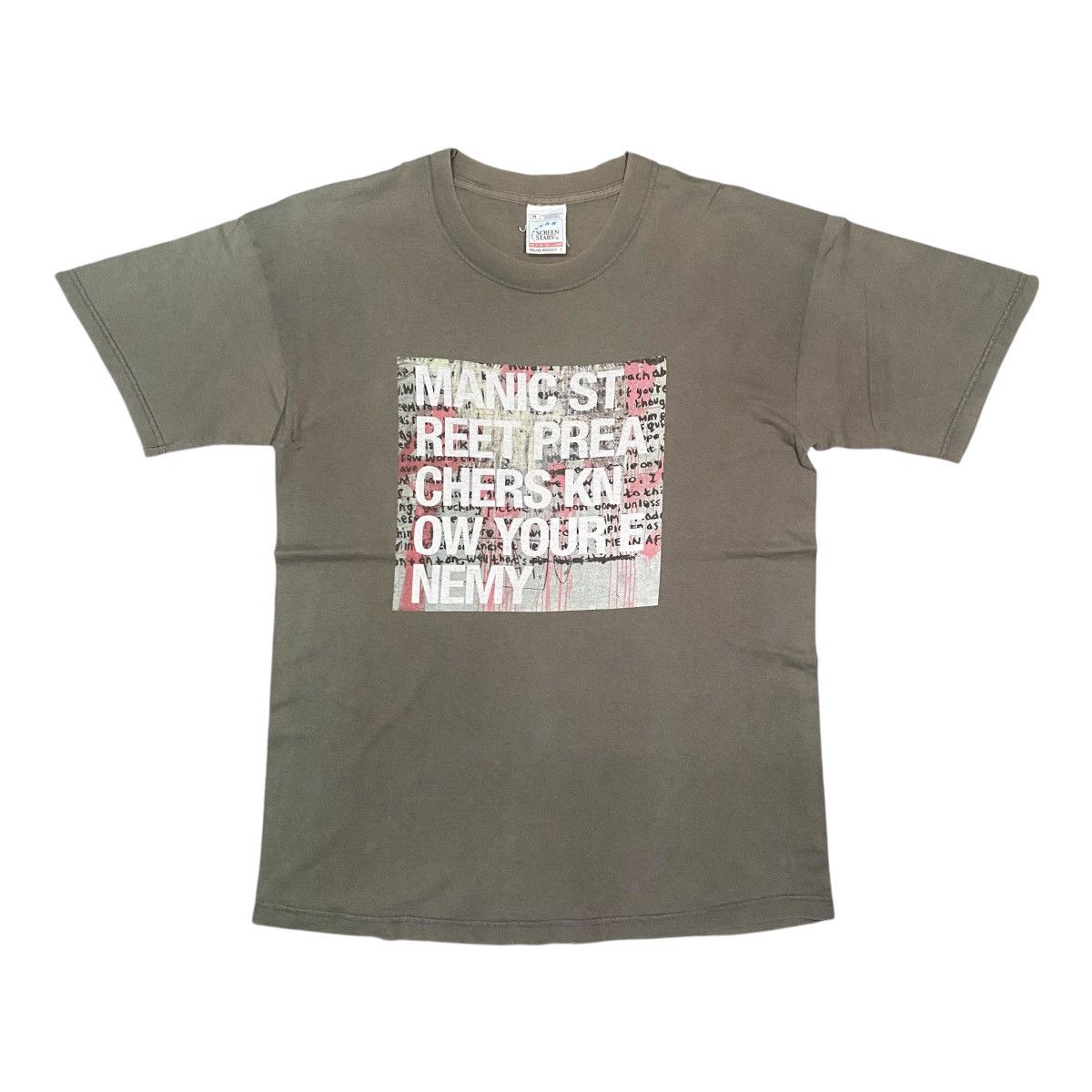 Band Tees Vintage Manic Street Preachers Know Your Enemy Band T Shirt Size US M / EU 48-50 / 2 - 1 Thumbnail