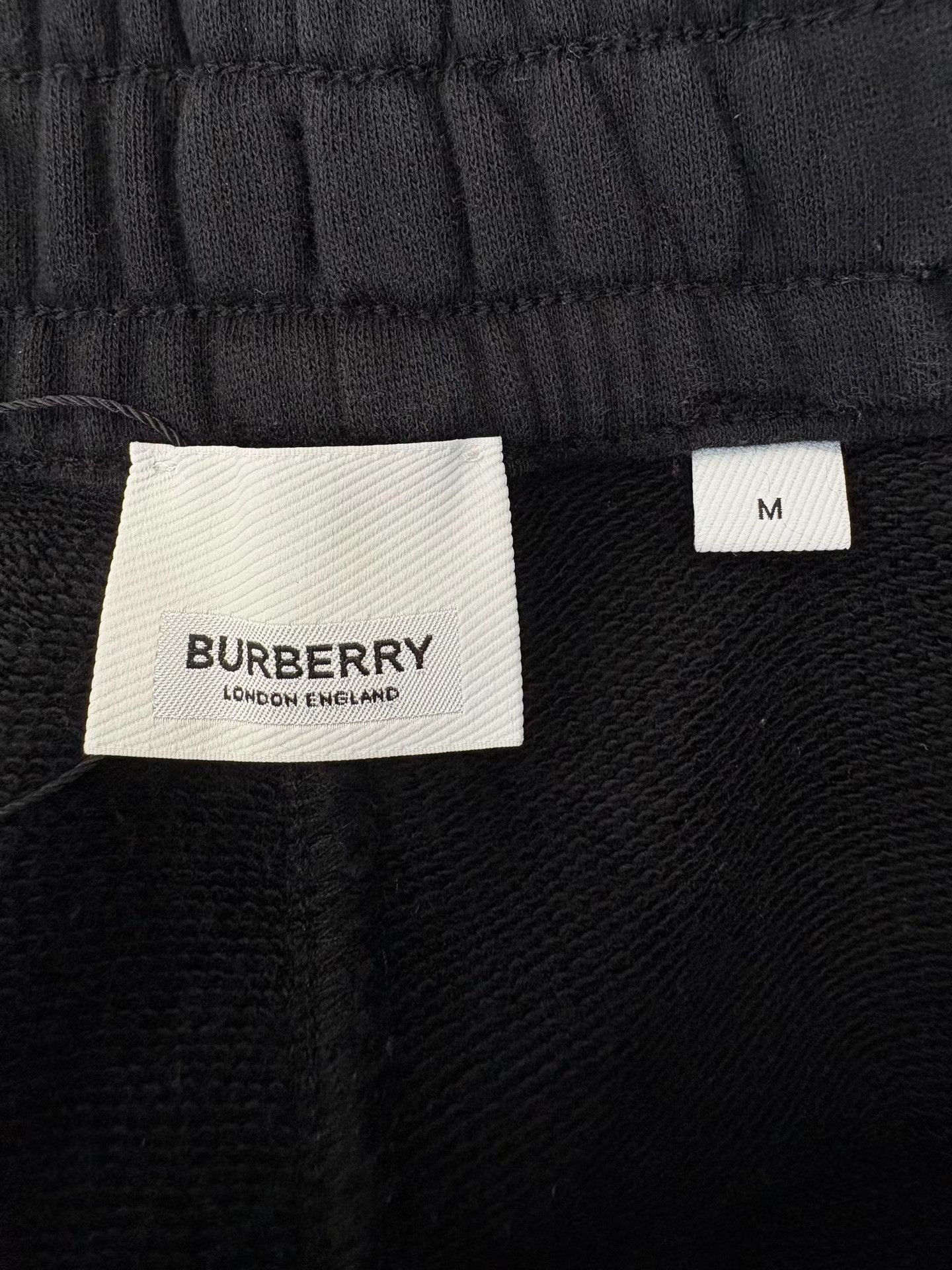 Burberry Black Plaid Stripe Jogger Sweatpants Size US 32 / EU 48 - 4 Thumbnail