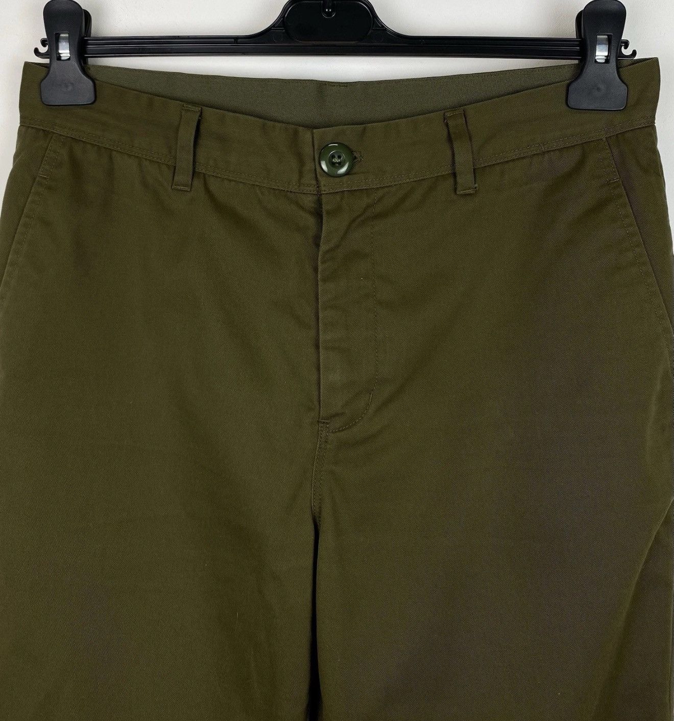 Fred Perry Fred Perry Chino Pants Trousers Khaki Olive Green Casual Size US 30 / EU 46 - 2 Thumbnail