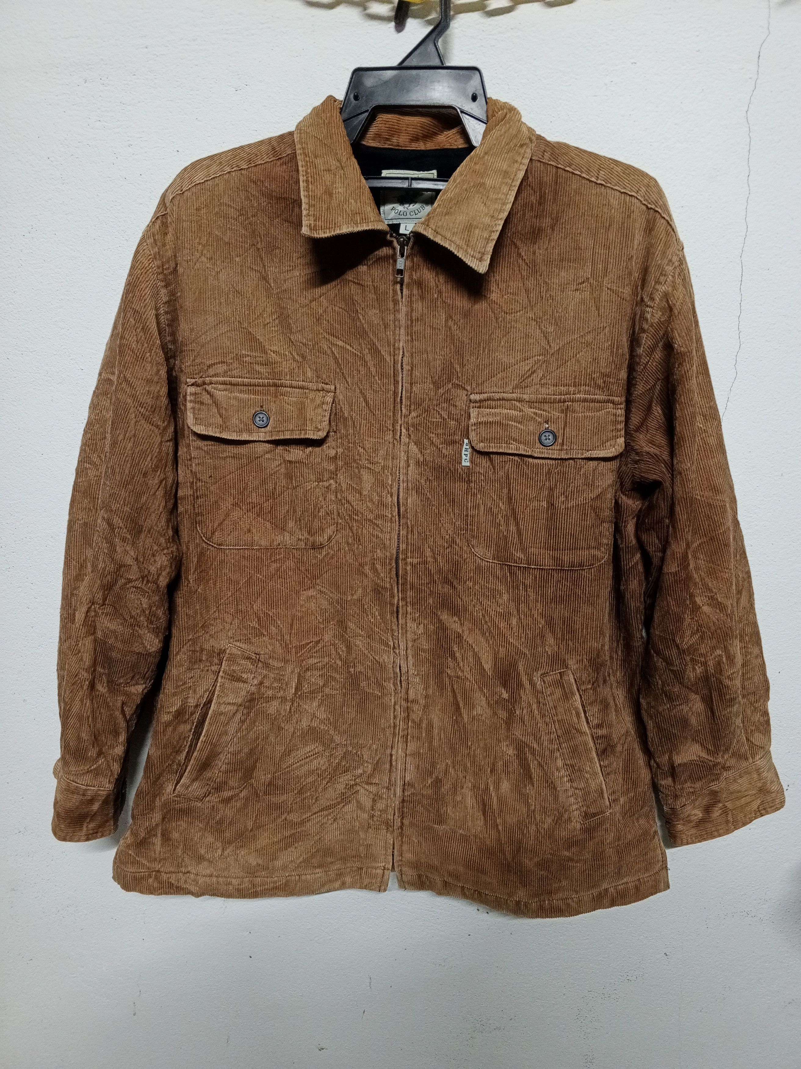 Beverly Hills Polo Club × Polo Ralph Lauren × Vintage BEVERLY HILL POLO CLUB ZIP DOUBLE POCKET Size US L / EU 52-54 / 3 - 2 Thumbnail