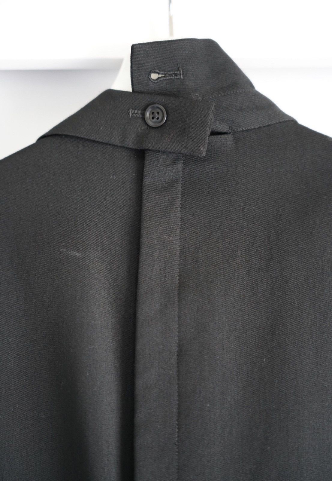 Yohji Yamamoto Yohji Yamamoto 15aw back button-down pleated suit 2412- Size 42S - 4 Thumbnail