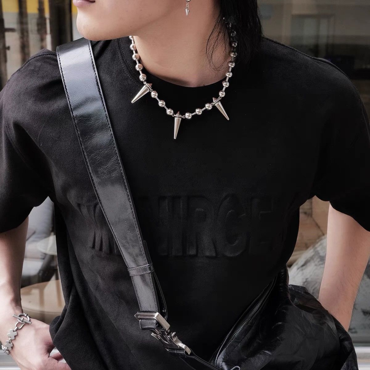Japanese Brand × Vintage Retro punk necklace Size ONE SIZE - 3 Thumbnail