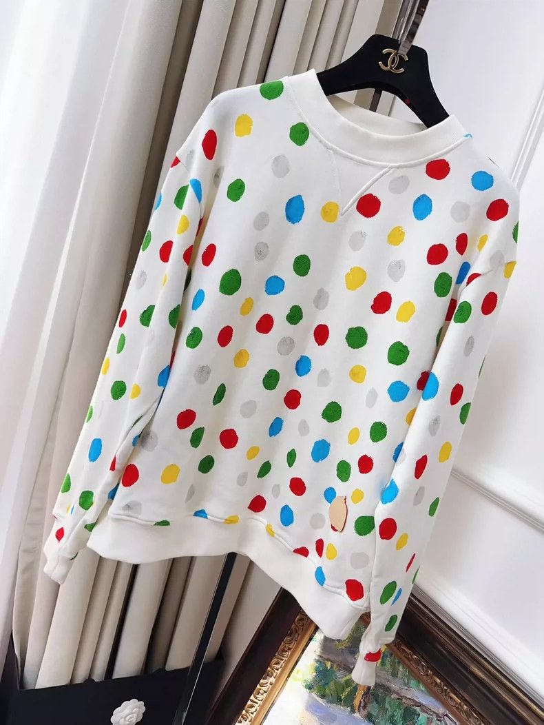 Louis Vuitton LOUIS VUITTON Yayoi Kusama Limited Color Polka-Dot Sweatshi Size M / US 6-8 / IT 42-44 - 1 Thumbnail