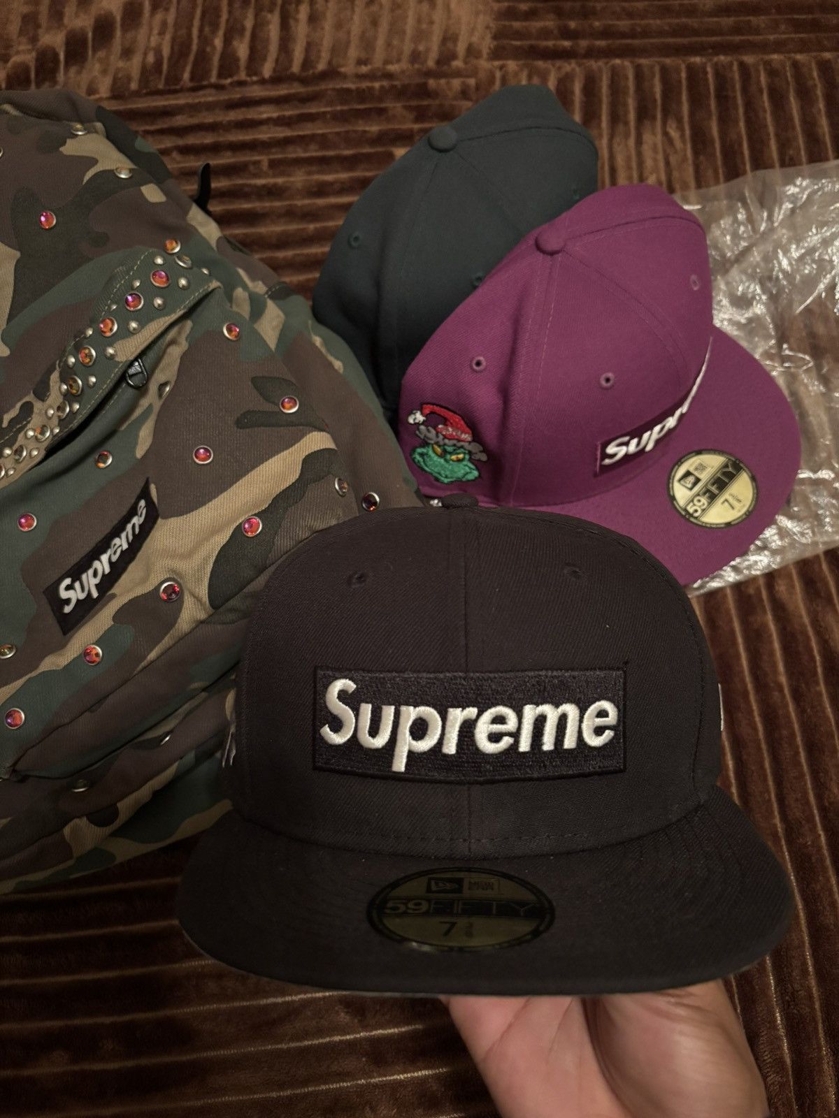 Supreme Supreme Money box logo new era Size ONE SIZE - 1 Thumbnail