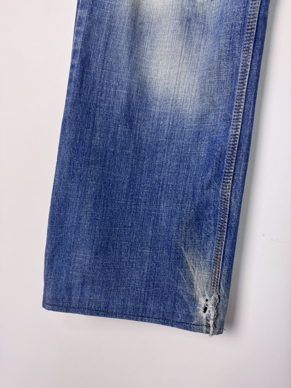Dolce & Gabbana Dolce & Gabbana D&G Washed Archive Denim Jeans Faded 00s Size US 34 / EU 50 - 9 Thumbnail