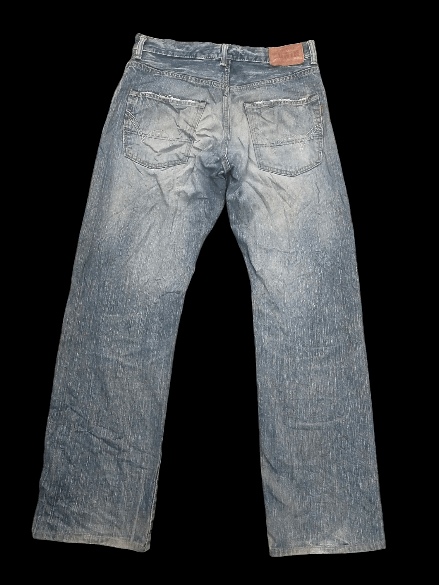 Edwin × If Six Was Nine 🔥Sick🔥Edwin 505 Ripped Distressed Selvedge Jeans Size US 31 - 2 Thumbnail