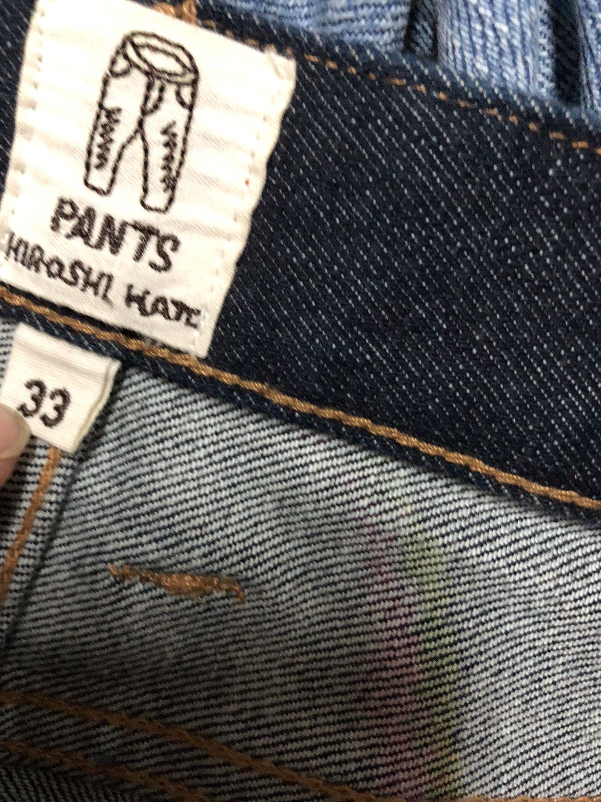 Hiroshi Kato × Japanese Brand The Pen Slim - Indigo Raw 33x32 Selvedge Size US 33 - 4 Thumbnail
