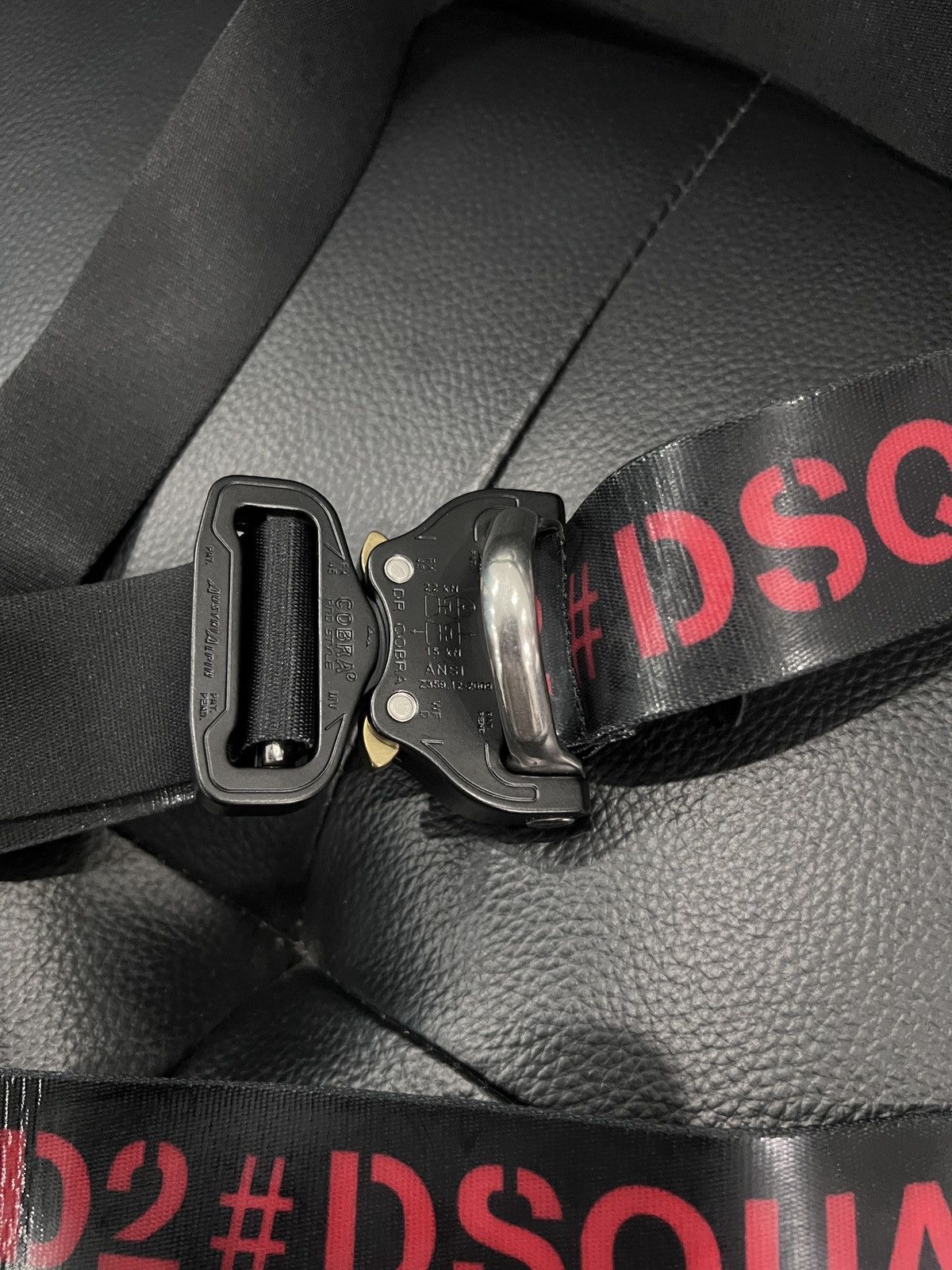 Dsquared2 Dsquared2 2018 Logo Belt with AustriAlpin Cobra Buckle Size ONE SIZE - 5 Thumbnail