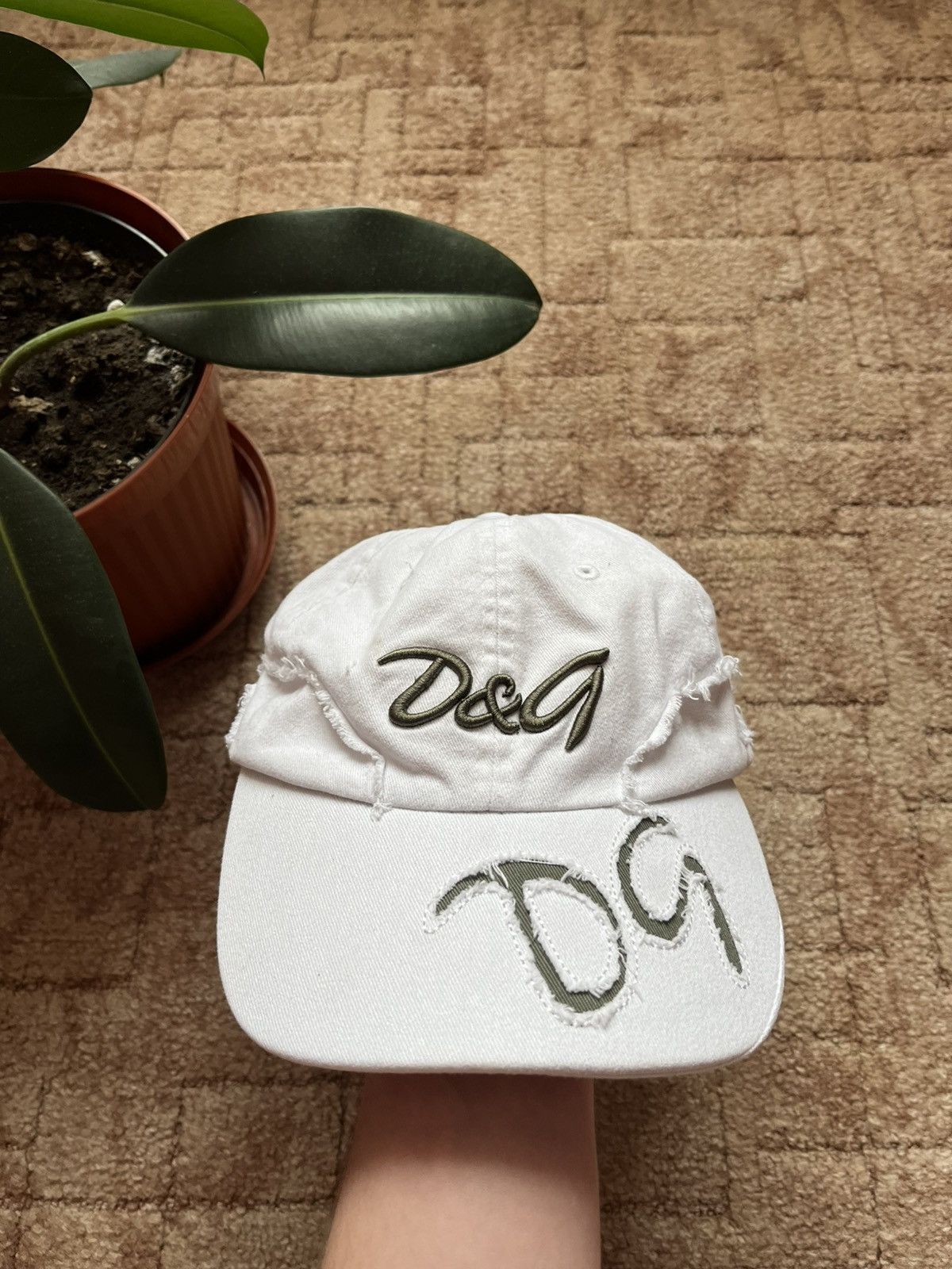 Vintage Dolce and Gabbana D&G Made in Italy Distressed