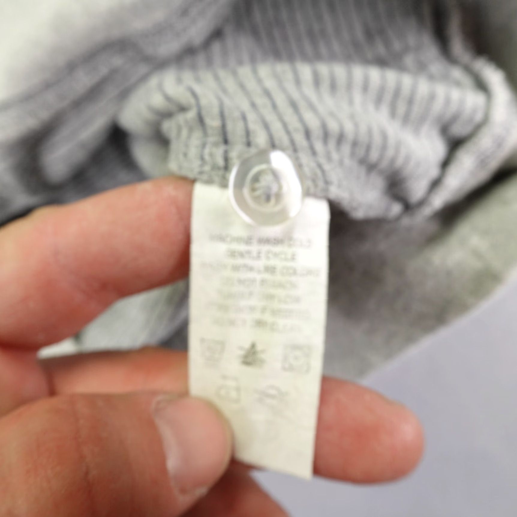 Carbon2Cobalt VINTAGE Carbon 2 Cobalt Hoodie Mens Large Gray Button Up Pullover Sweatshirt Knit High Neck Cotton Spandex Logo Size US L / EU 52-54 / 3 - 5 Thumbnail