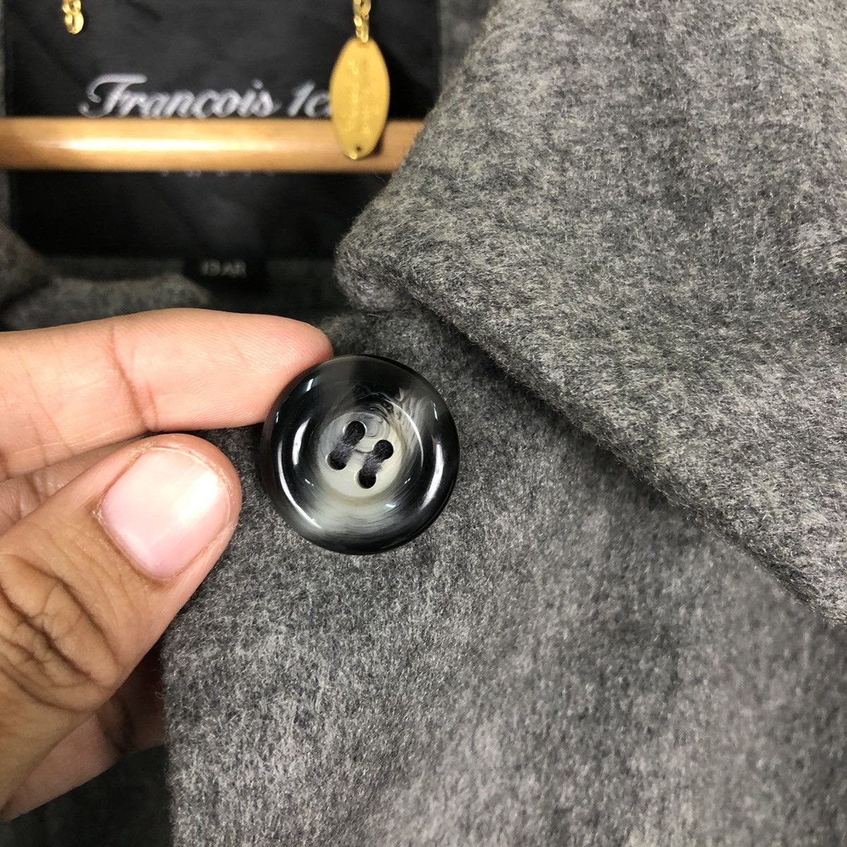 Japanese Brand 🔥Vintage Long Jacket Wool Pierre Balmain Paris Size US M / EU 48-50 / 2 - 17 Thumbnail