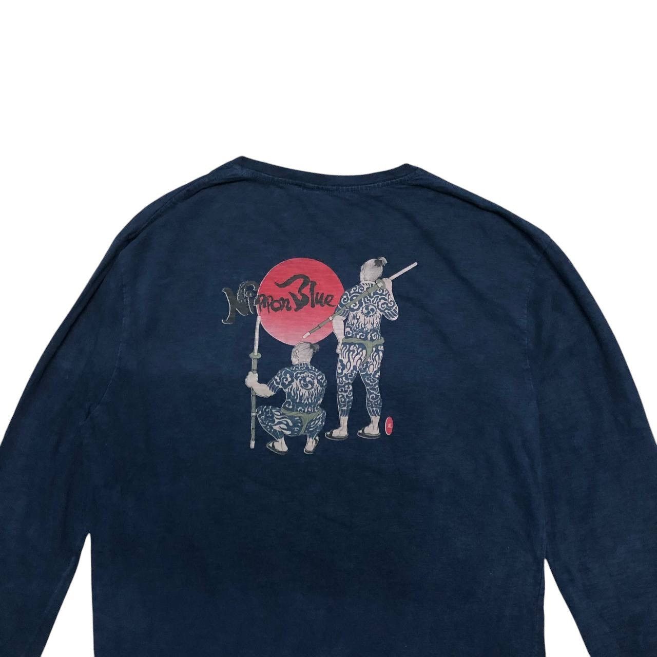 Indigo × Japanese Brand NIPPON BLUE TRADITIONAL JAPANESE INDIGI T SHIRT Size US M / EU 48-50 / 2 - 1 Thumbnail