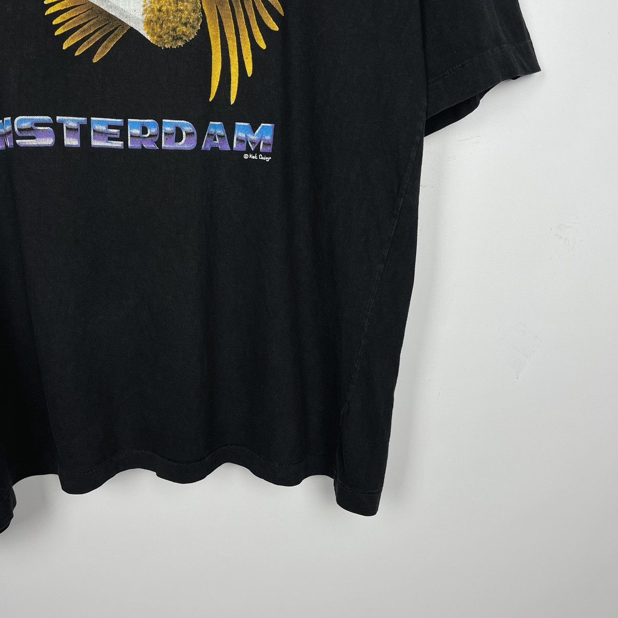 Other Vintage Catch a smoke in Amsterdam 4:20 weed tee 90’s Size US L / EU 52-54 / 3 - 3 Thumbnail