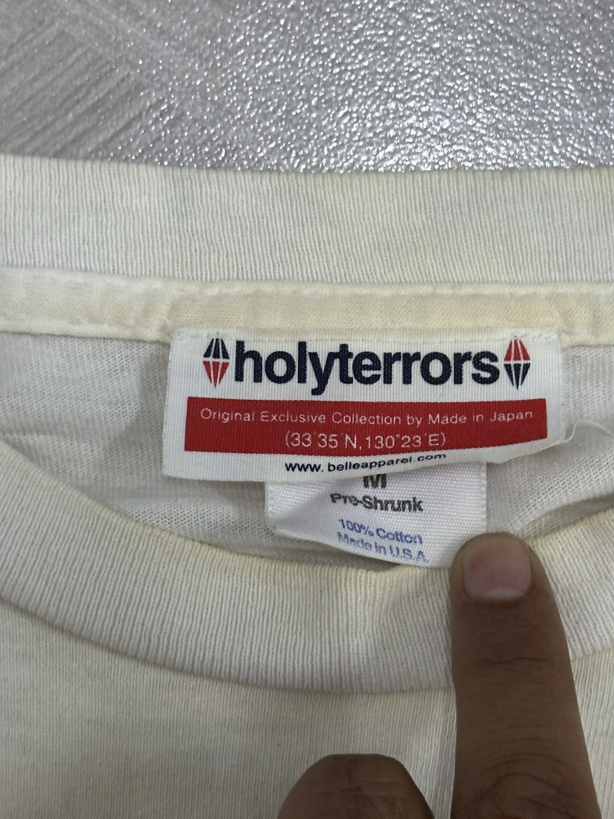 Japanese Brand Vintage 1990 Holyterrors Japan By Burst Graphic L/S Tee Size US M / EU 48-50 / 2 - 6 Thumbnail