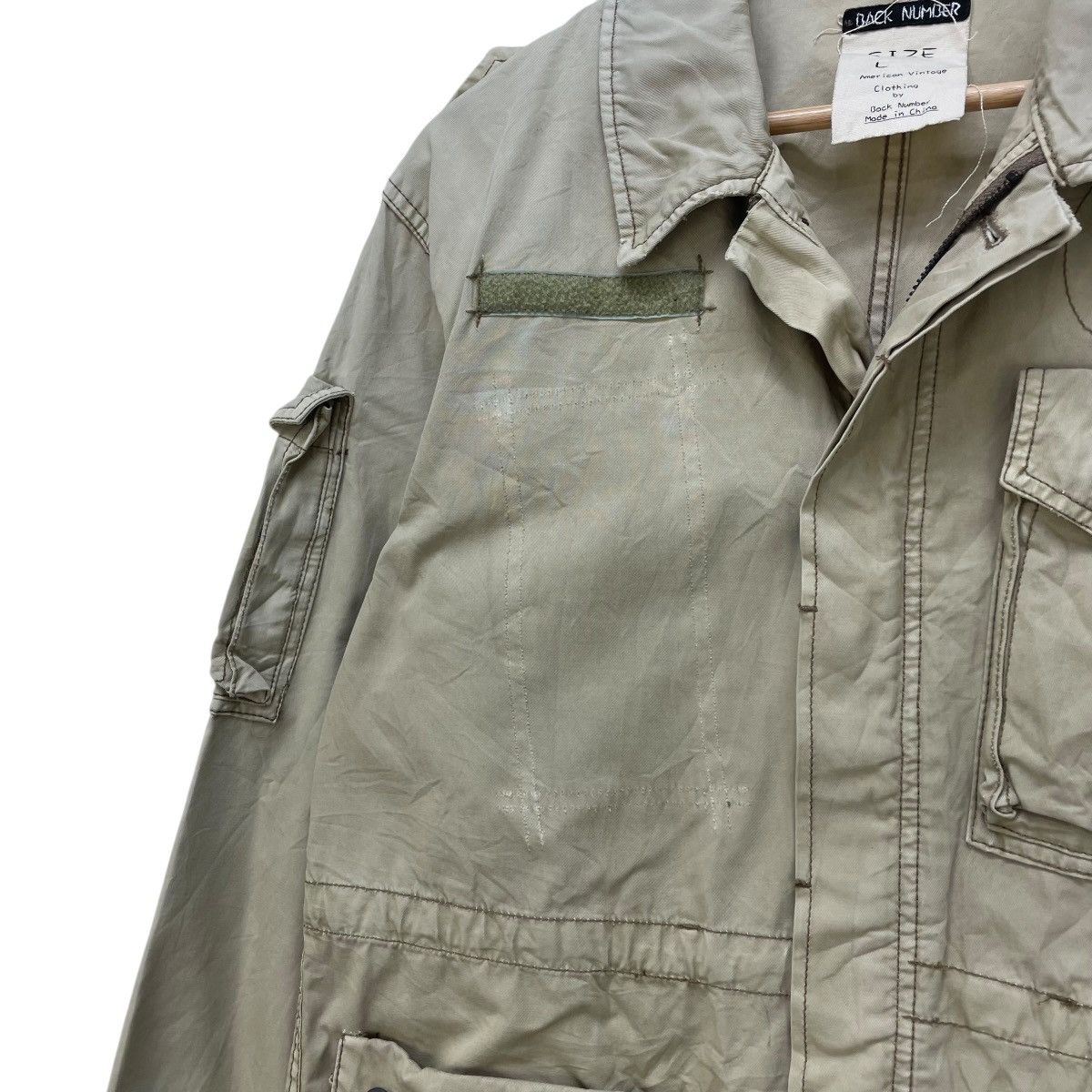 Japanese Brand 💥Vintage Back Number Utility Style Jacket Size US L / EU 52-54 / 3 - 6 Thumbnail