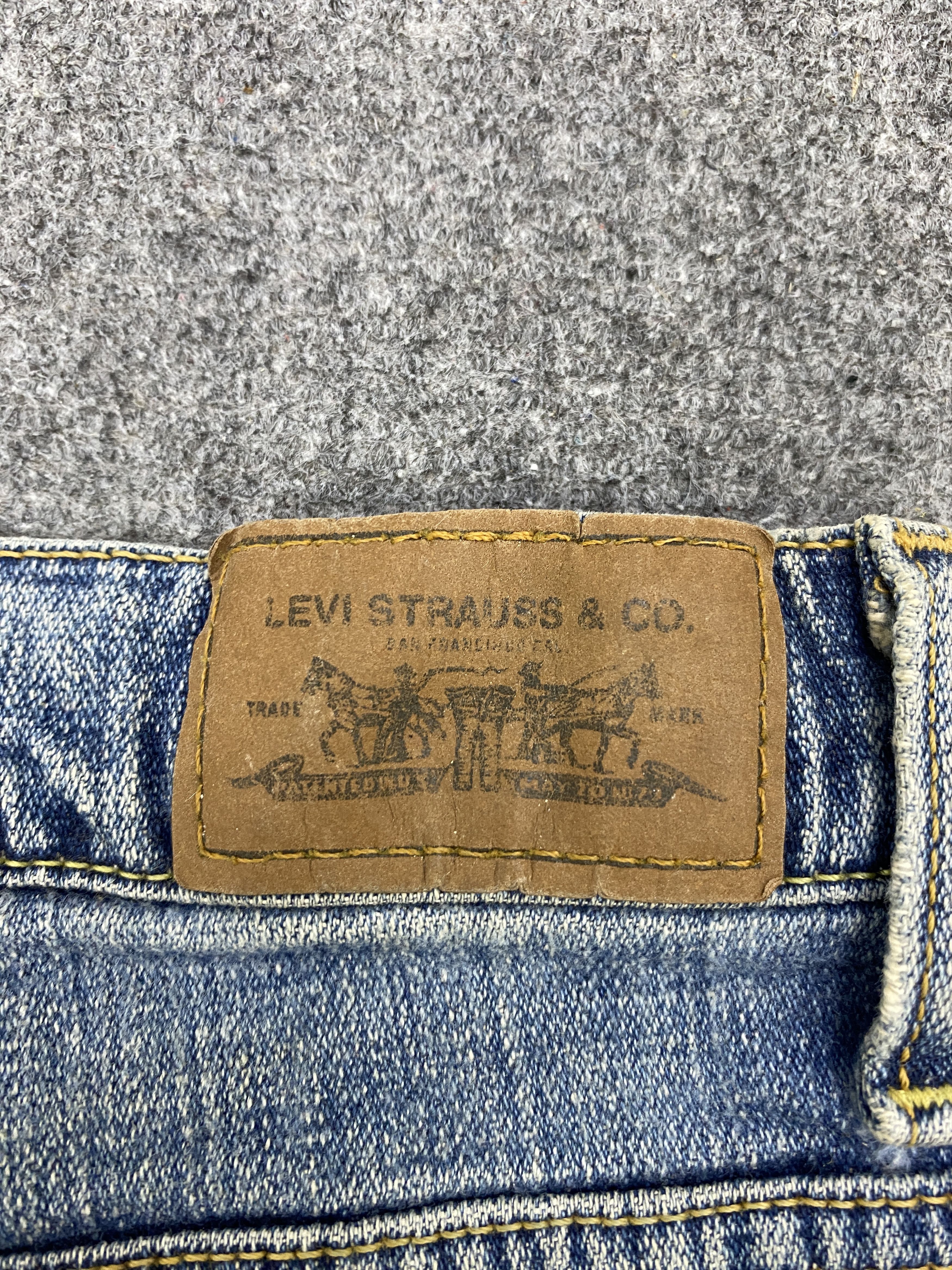 Levi's Vintage Levis 515 Flared Bootcut Faded Blue Jeans 32x29 Size 32" / US 10 / IT 46 - 5 Thumbnail