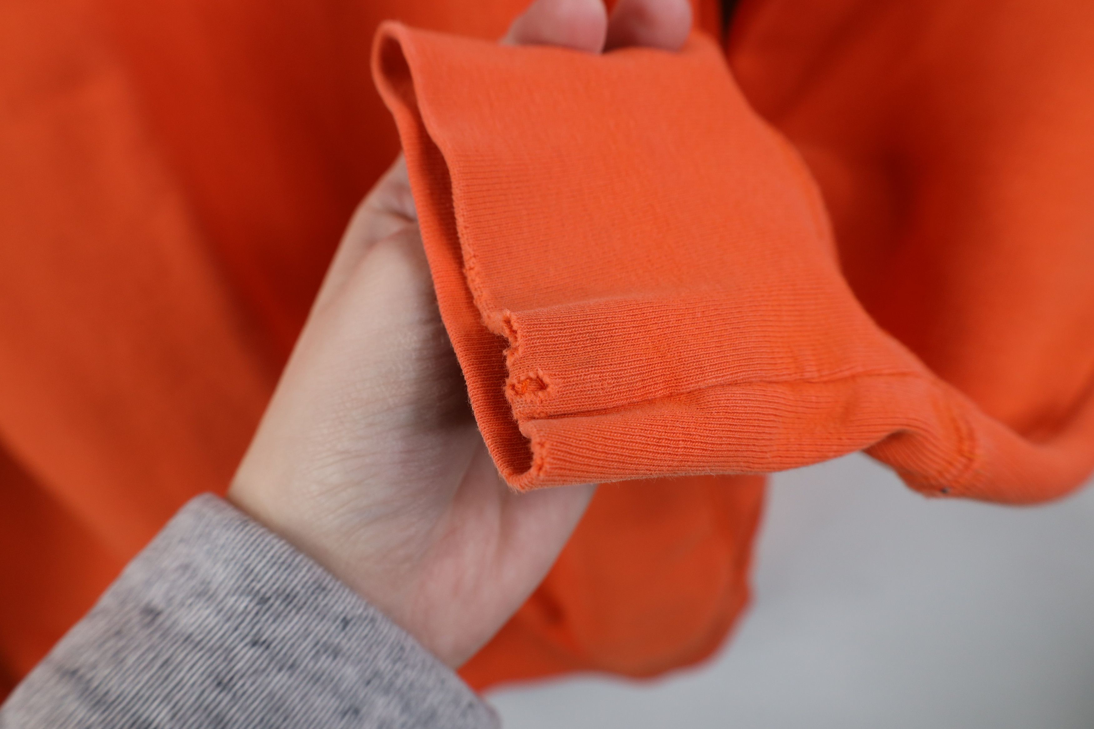 Vintage Vintage 90s Bowling Green State University Sweatshirt Orange Size US L / EU 52-54 / 3 - 8 Thumbnail