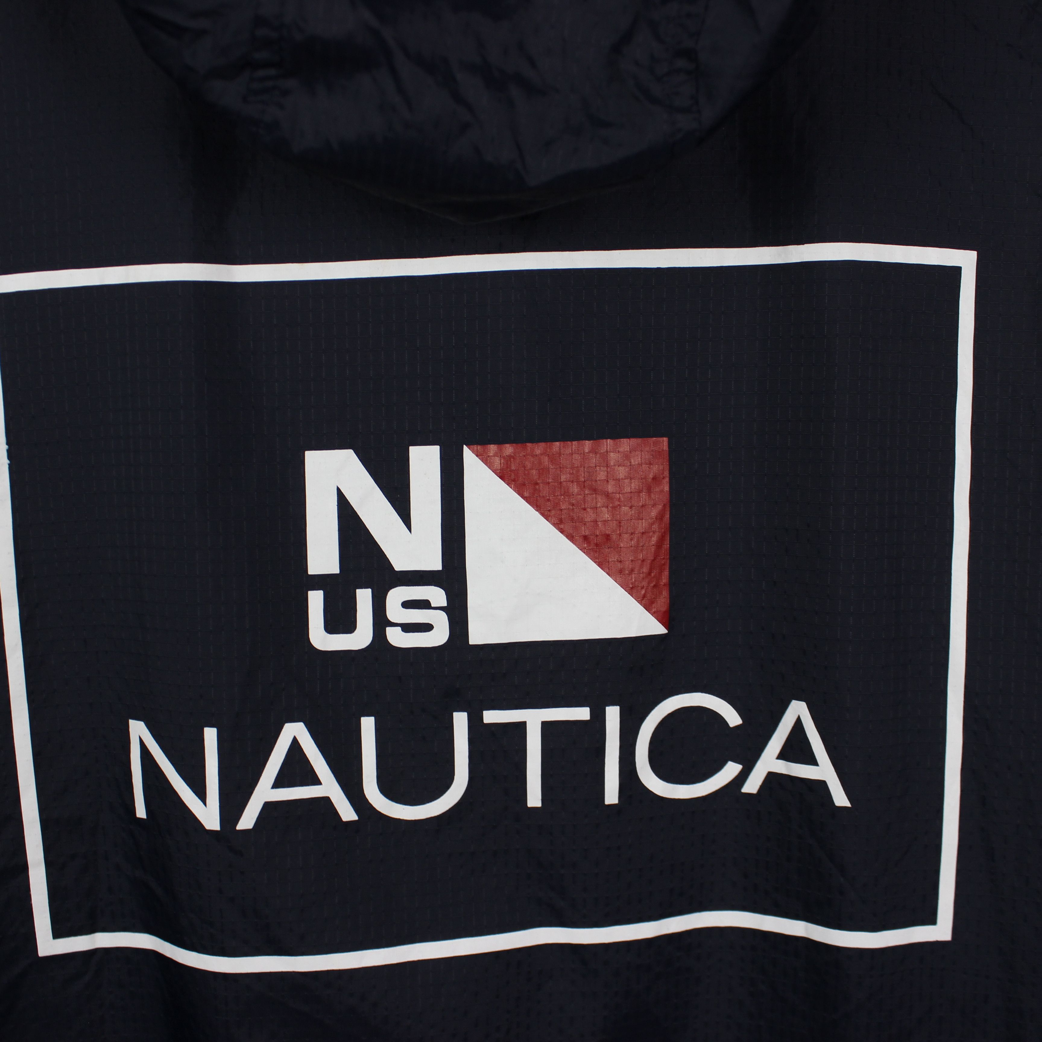 Nautica Nautica anorak raincoats jacket big logo L XL Size US XL / EU 56 / 4 - 9 Thumbnail