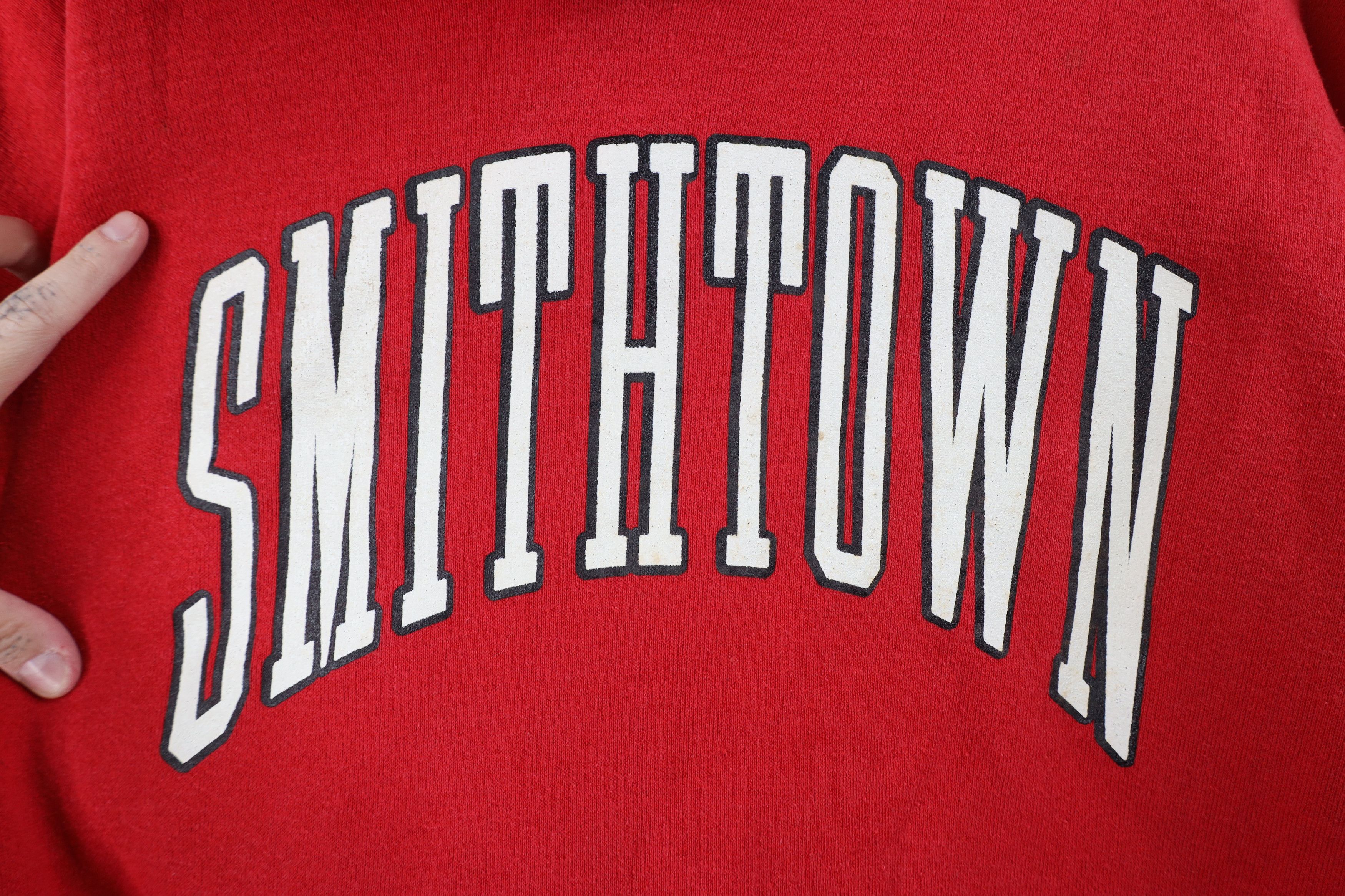 Vintage Vintage 70s 80s Streetwear Smithtown Hoodie Sweatshirt USA Size US XL / EU 56 / 4 - 4 Thumbnail
