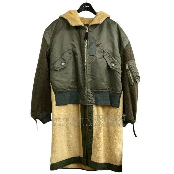 Junya Watanabe Junya Watanabe Faux two-piece flight jacket coat Size US S / EU 44-46 / 1 - 1 Thumbnail