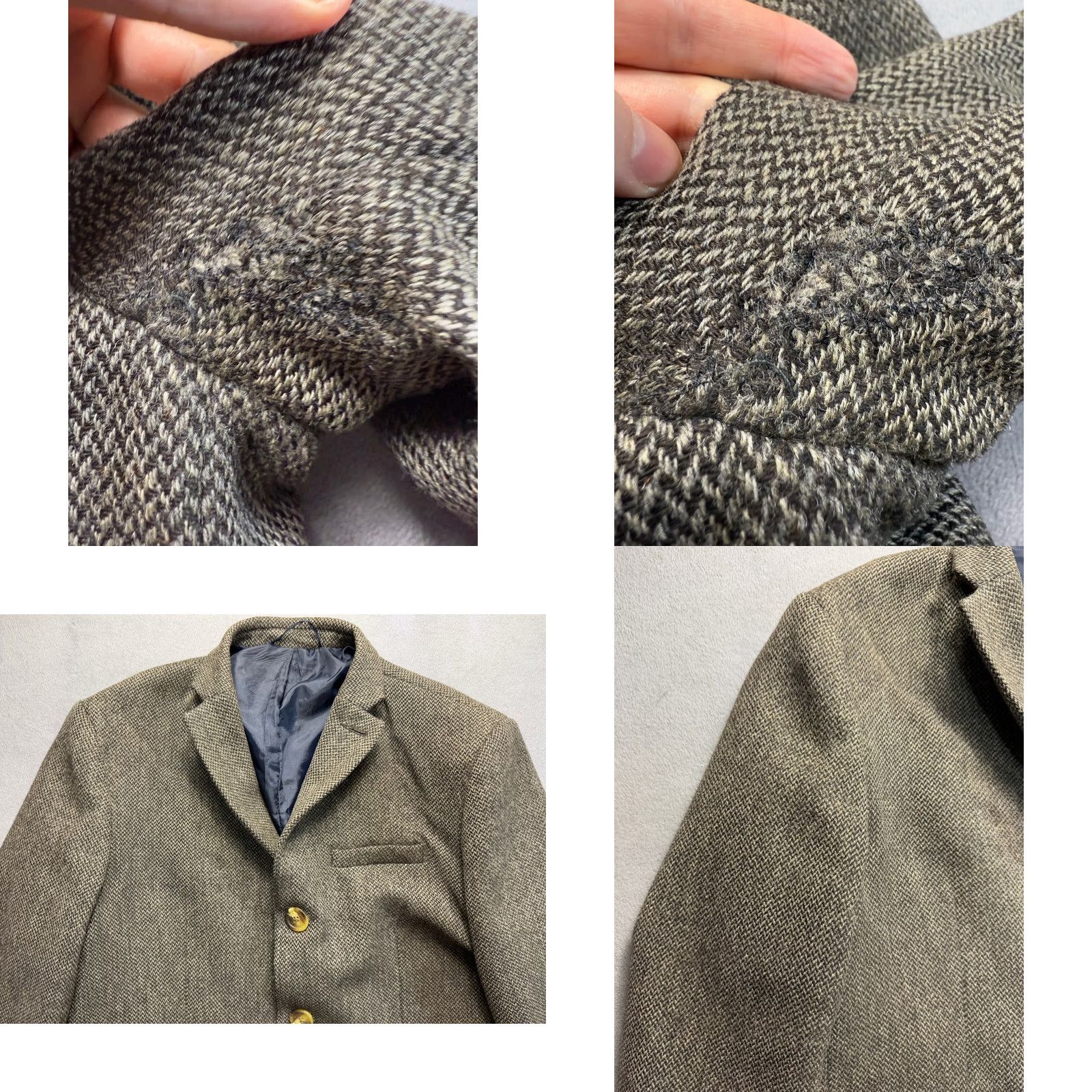 NEXT Next Wool Coat Mens size L Coat Wool gray/green Overcoat NEXT Shirt Mens L Size US L / EU 52-54 / 3 - 8 Thumbnail