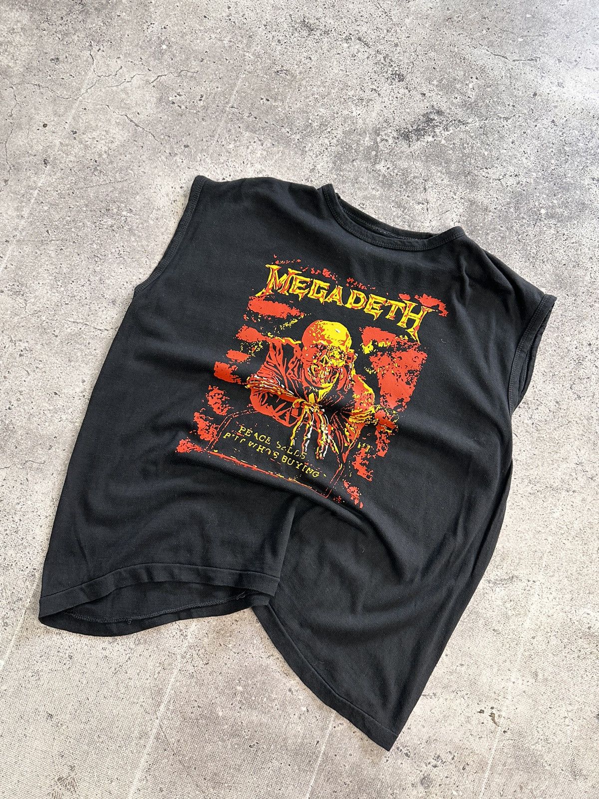 Japanese Brand × Vintage Vintage t-shirt MEGADEATH 90s STYLE 90s Rare collection Size US M / EU 48-50 / 2 - 2 Thumbnail