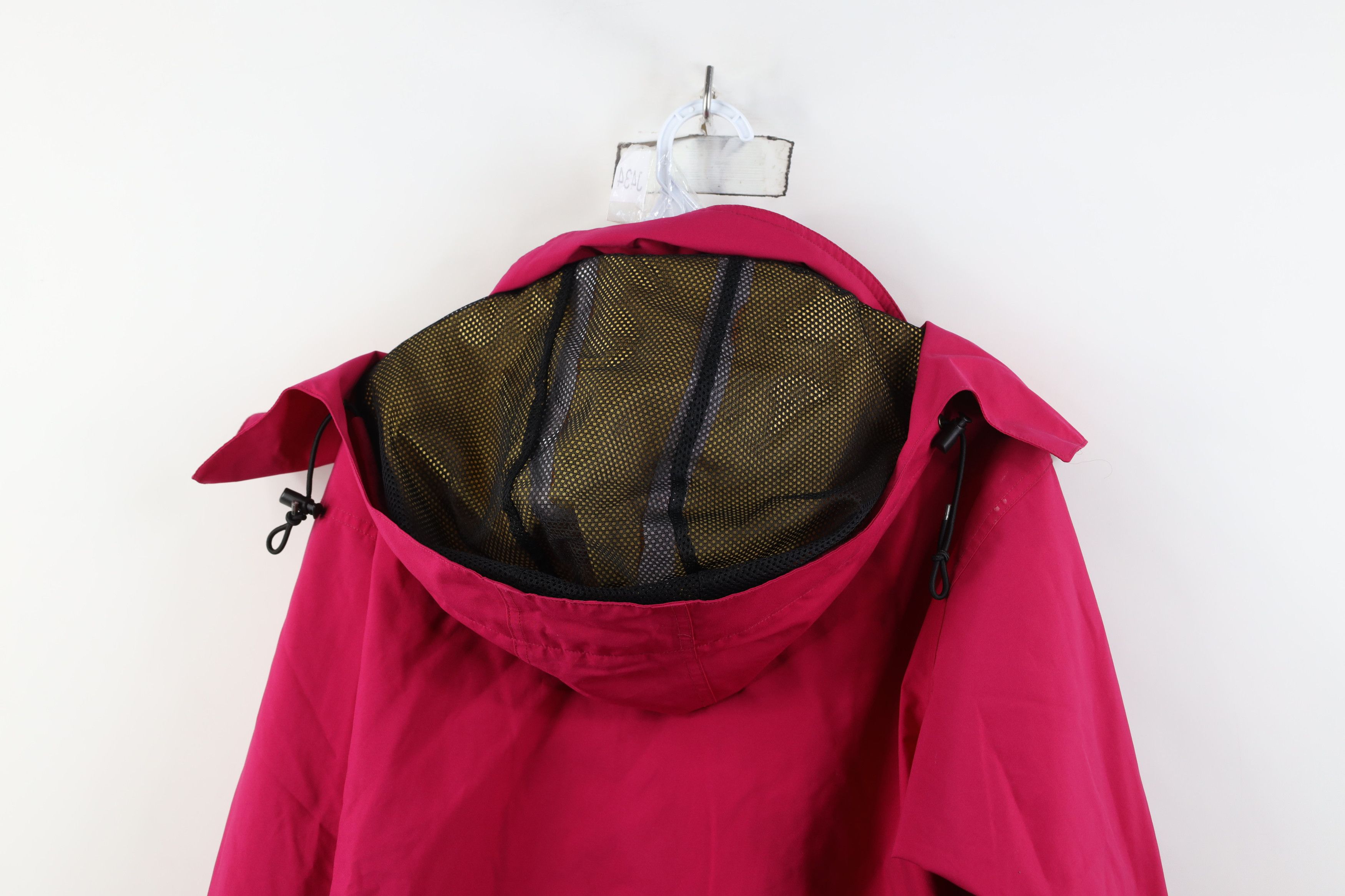 Vintage Vintage 90s Streetwear Goretex Hooded Rain Jacket Pink Size XL / US 12-14 / IT 48-50 - 17 Thumbnail
