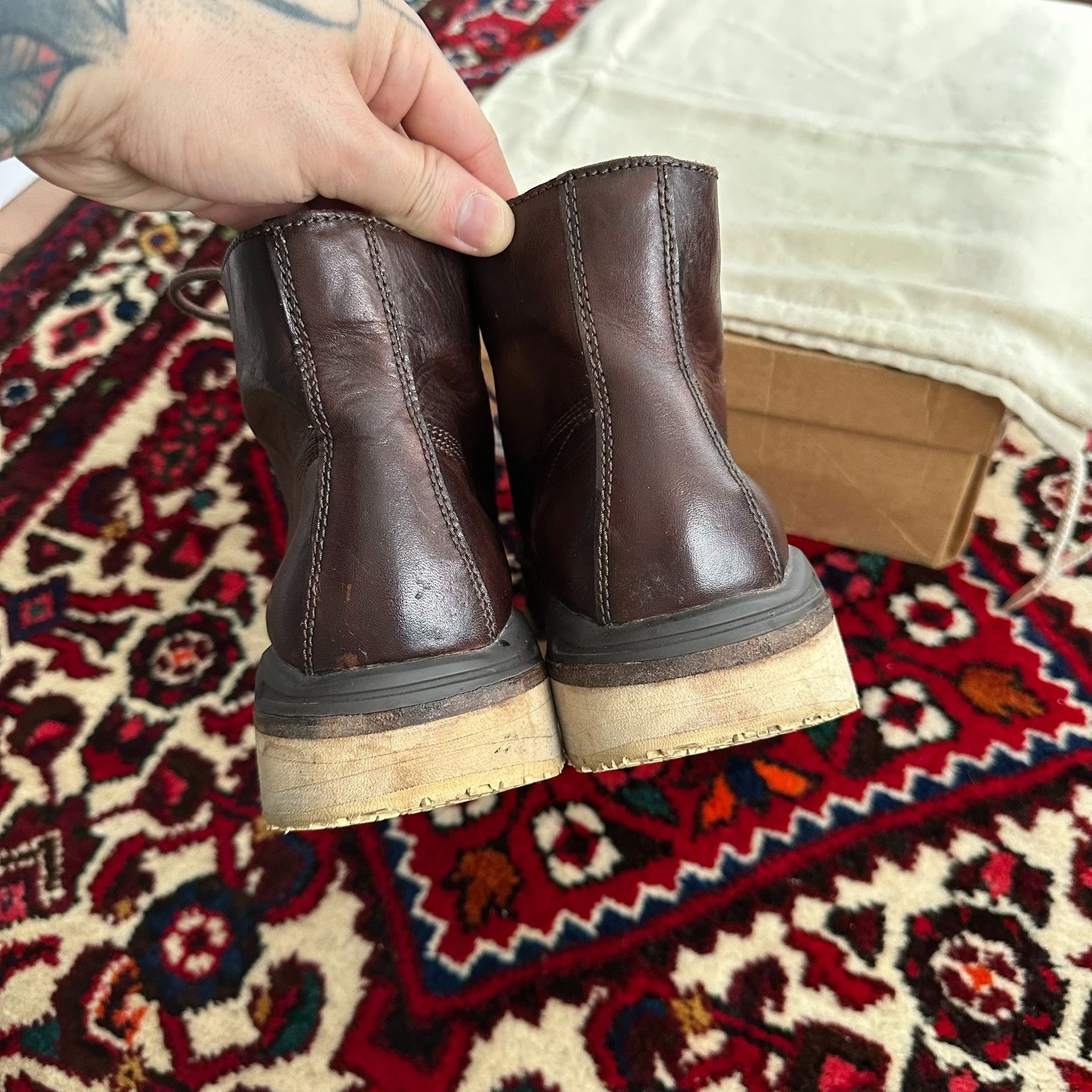 Visvim VISVIM 15AW ICT VIRGIL Mud-Dyed Boots Size US 10 / EU 43 - 8 Thumbnail