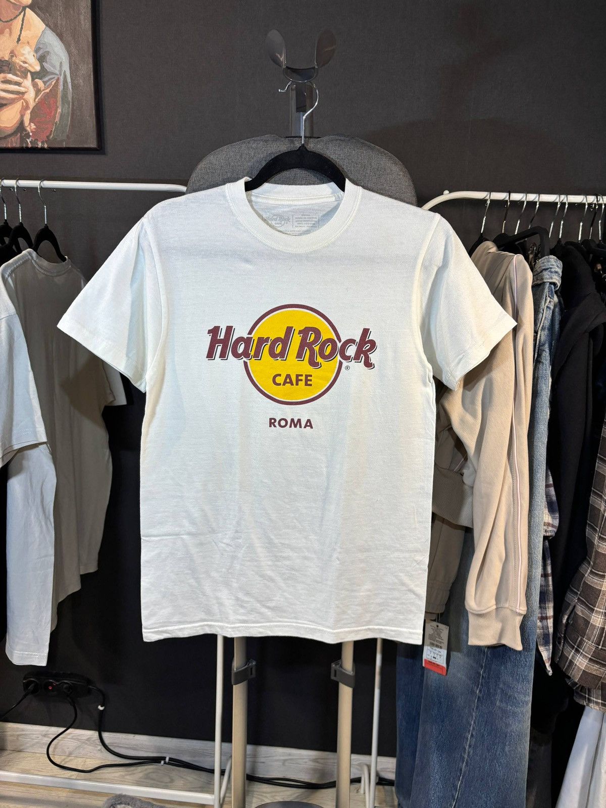 Hard Rock Cafe Hard Rock Cafe Roma T-shirt Size:S Size US S / EU 44-46 / 1 - 1 Thumbnail