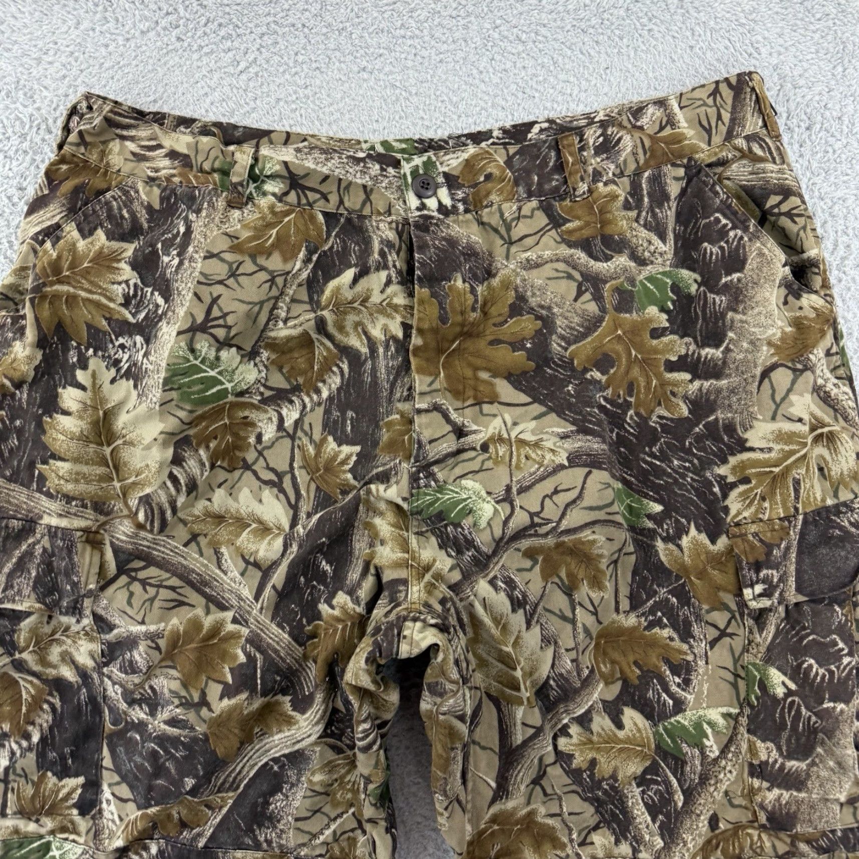 Vintage VINTAGE Master Sportsman Pants Mens 40x25 Camouflage 90s Foliage Hunting Capri Size US 40 / EU 56 - 3 Thumbnail