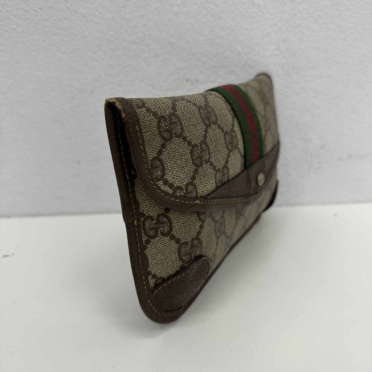Gucci ‼️YES‼️ AUTHENTIC VINTAGE GUCCI GG SUPREME POUCH CLUTCH BAG Size ONE SIZE - 6 Thumbnail
