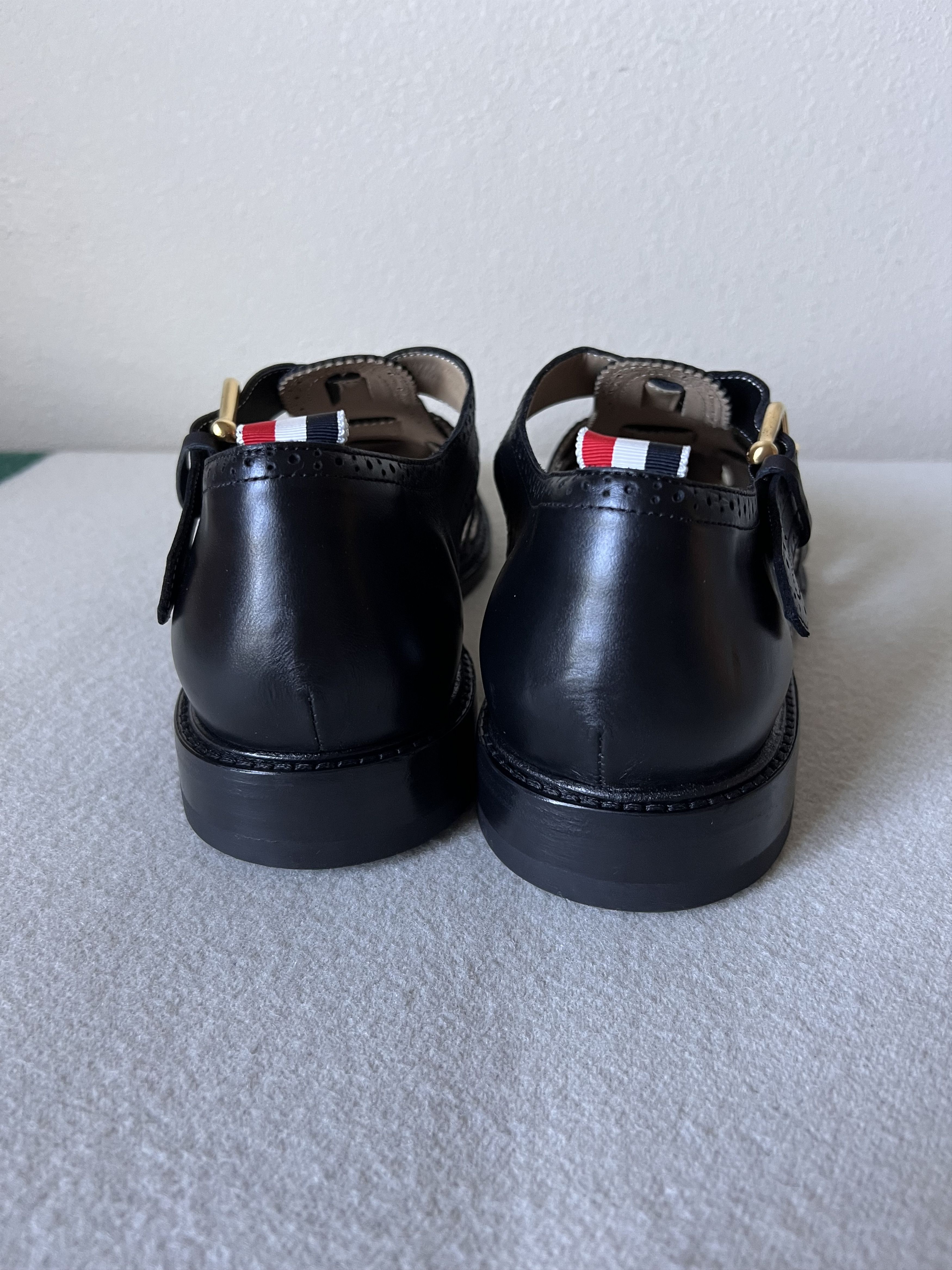 Thom Browne Thom Browne Brogued Fisherman Sandals with Leather Sole Size US 12 / EU 45 - 5 Thumbnail