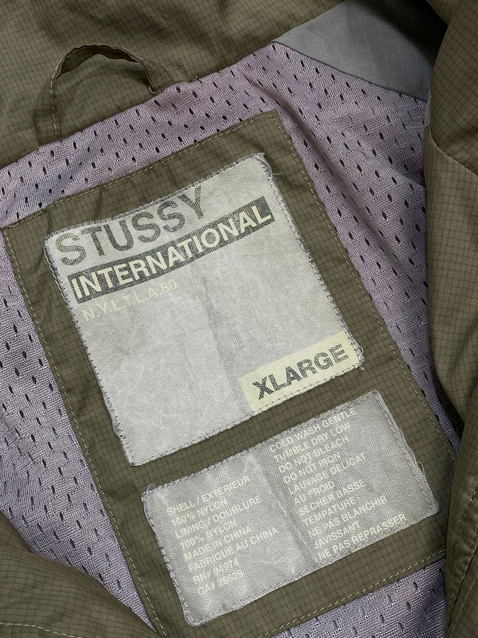 Stussy Vintage Stussy International Reflective Line Tracktop Jacket Size US XL / EU 56 / 4 - 18 Thumbnail